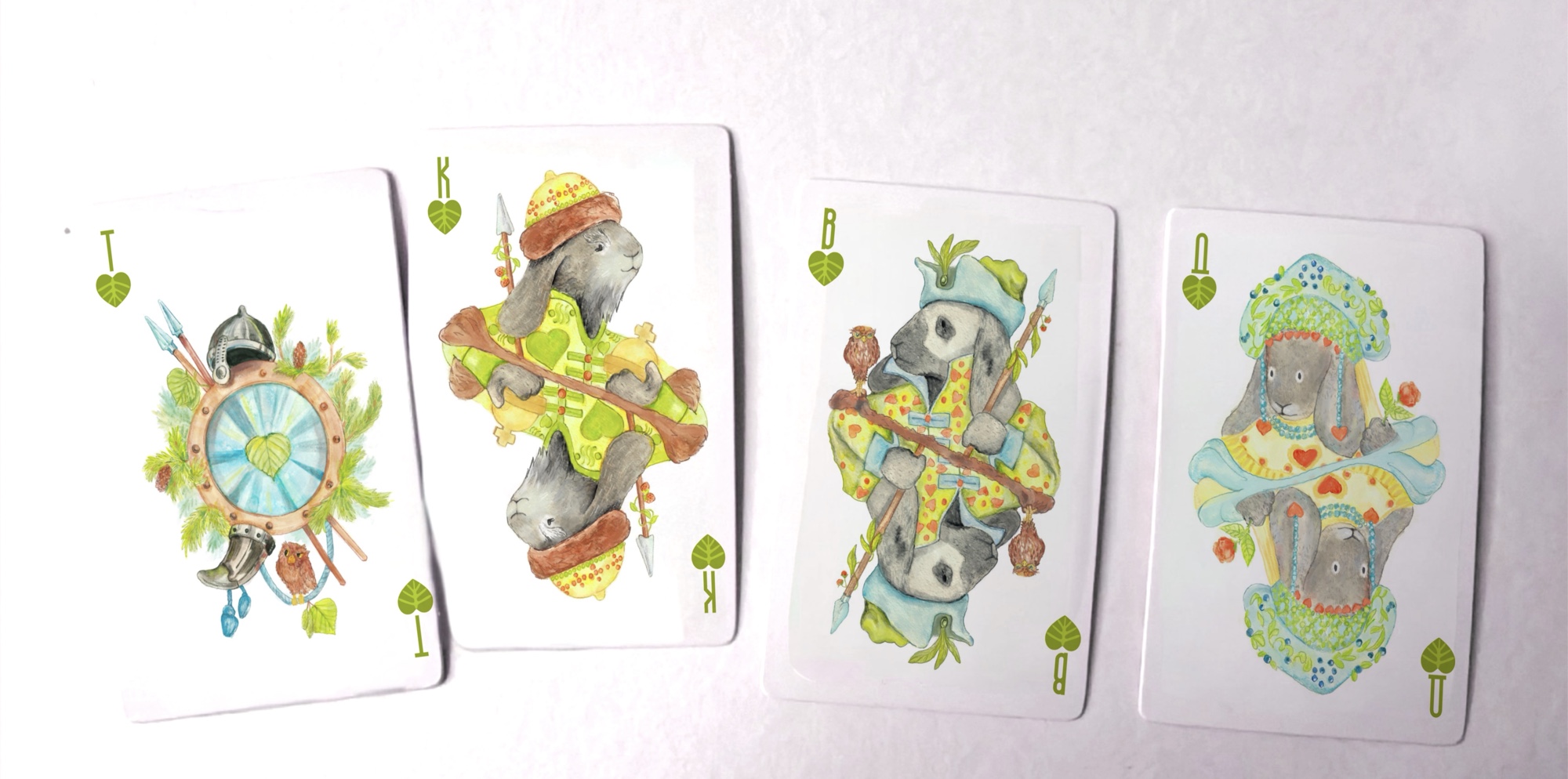 Игральные лесные карты. — Изображение №19 — Иллюстрация на Dprofile