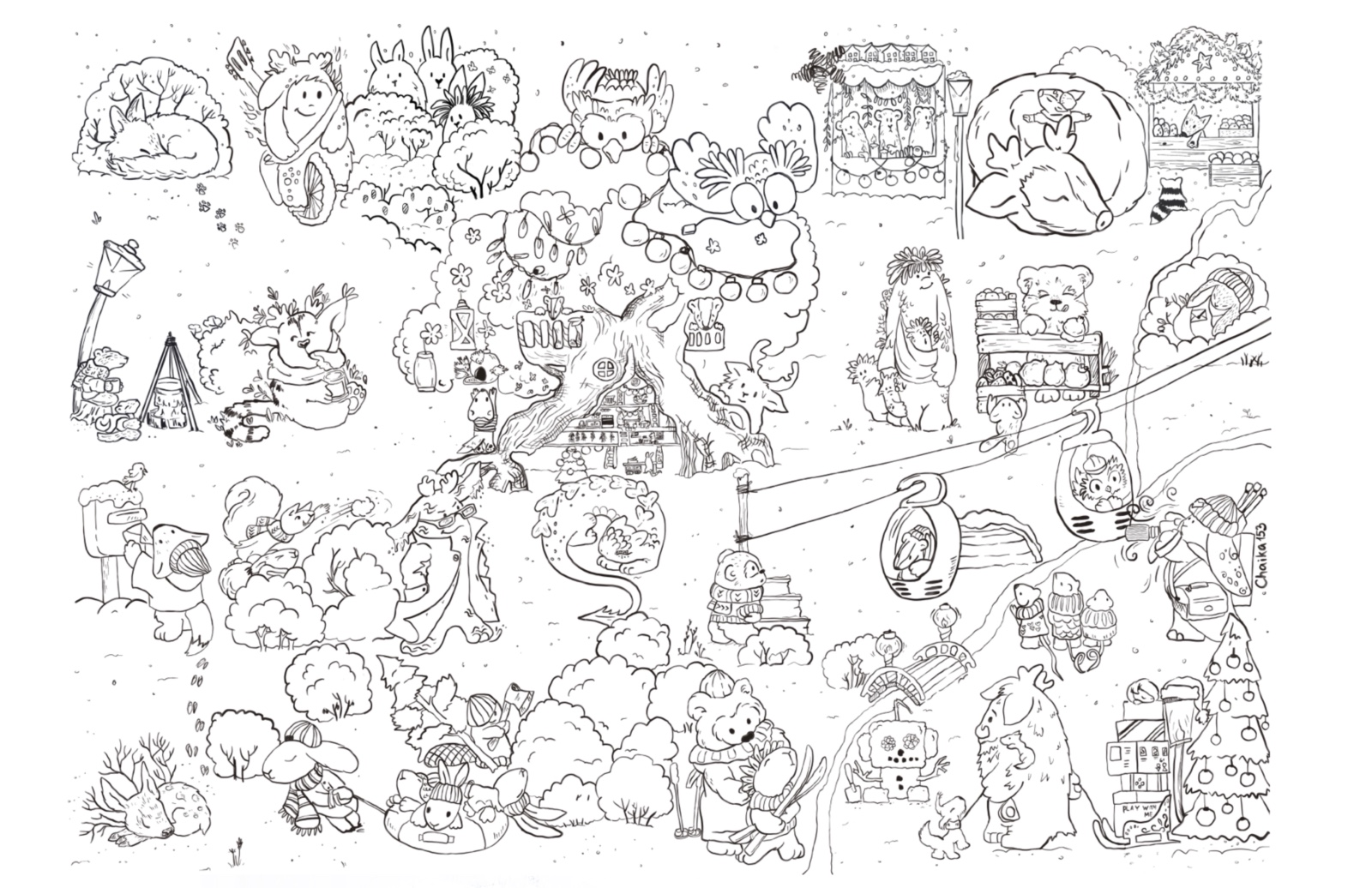 Новогодняя адвент-игра — Изображение №10 — Иллюстрация на Dprofile