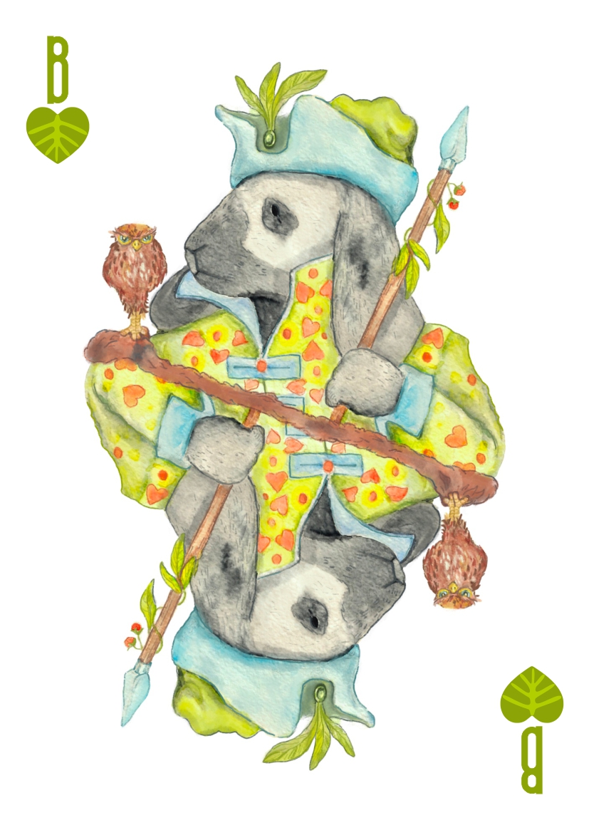 Игральные лесные карты. — Изображение №17 — Иллюстрация на Dprofile