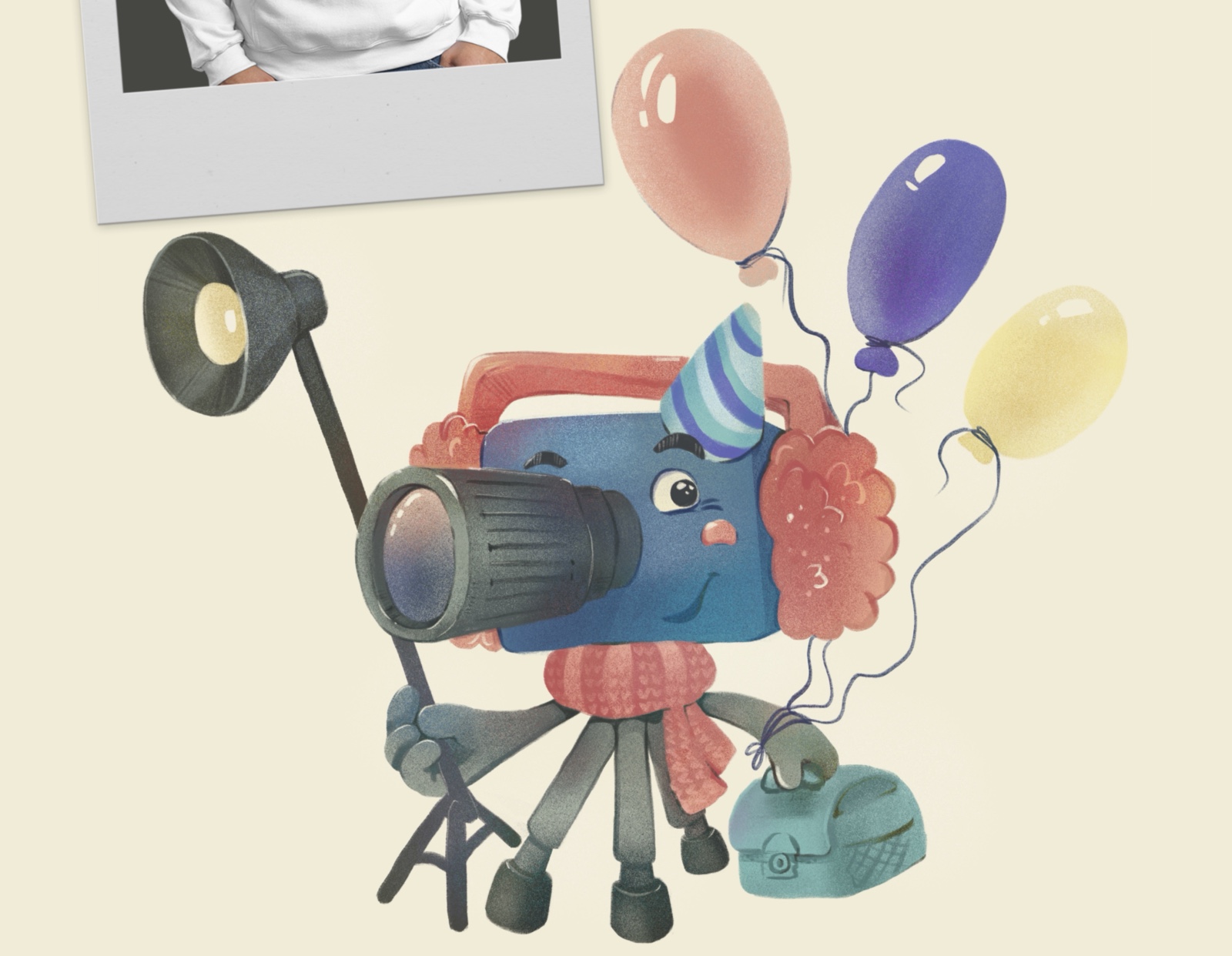 Маскот для фотошколы — Изображение №5 — Брендинг, Иллюстрация на Dprofile