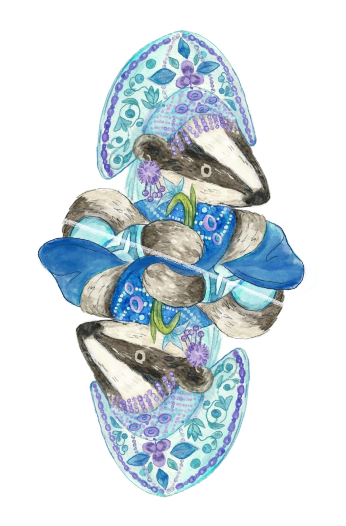 Игральные лесные карты. — Изображение №6 — Иллюстрация на Dprofile