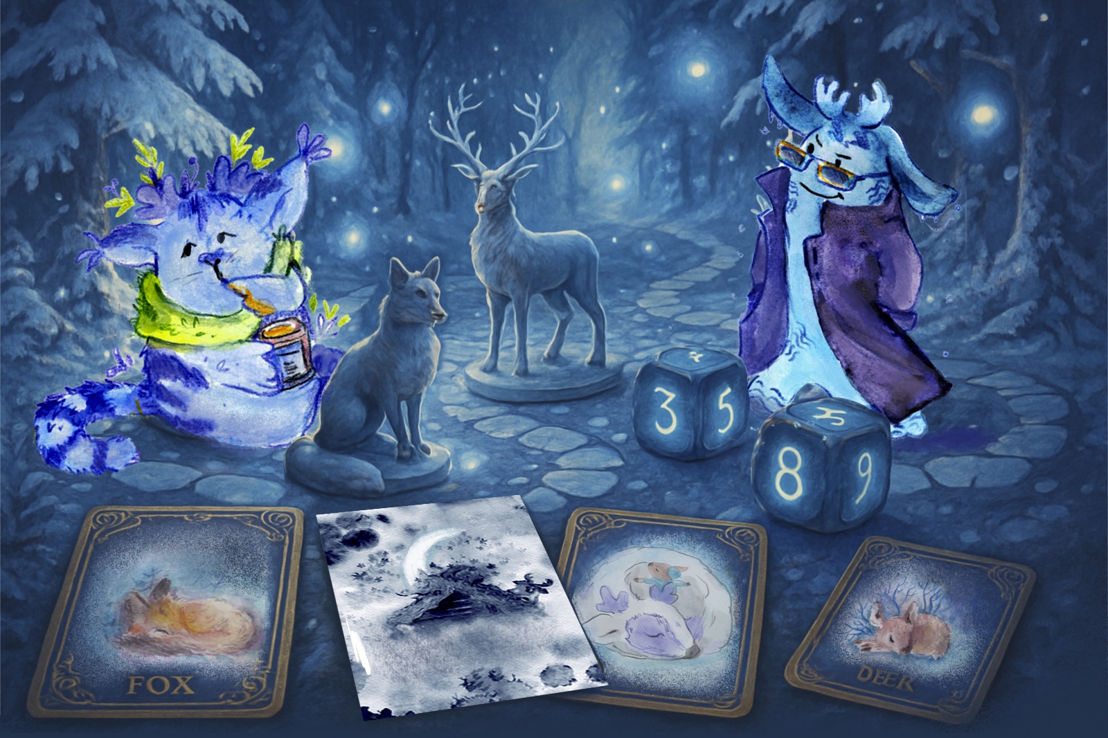 Новогодняя адвент-игра — Изображение №1 — Иллюстрация на Dprofile