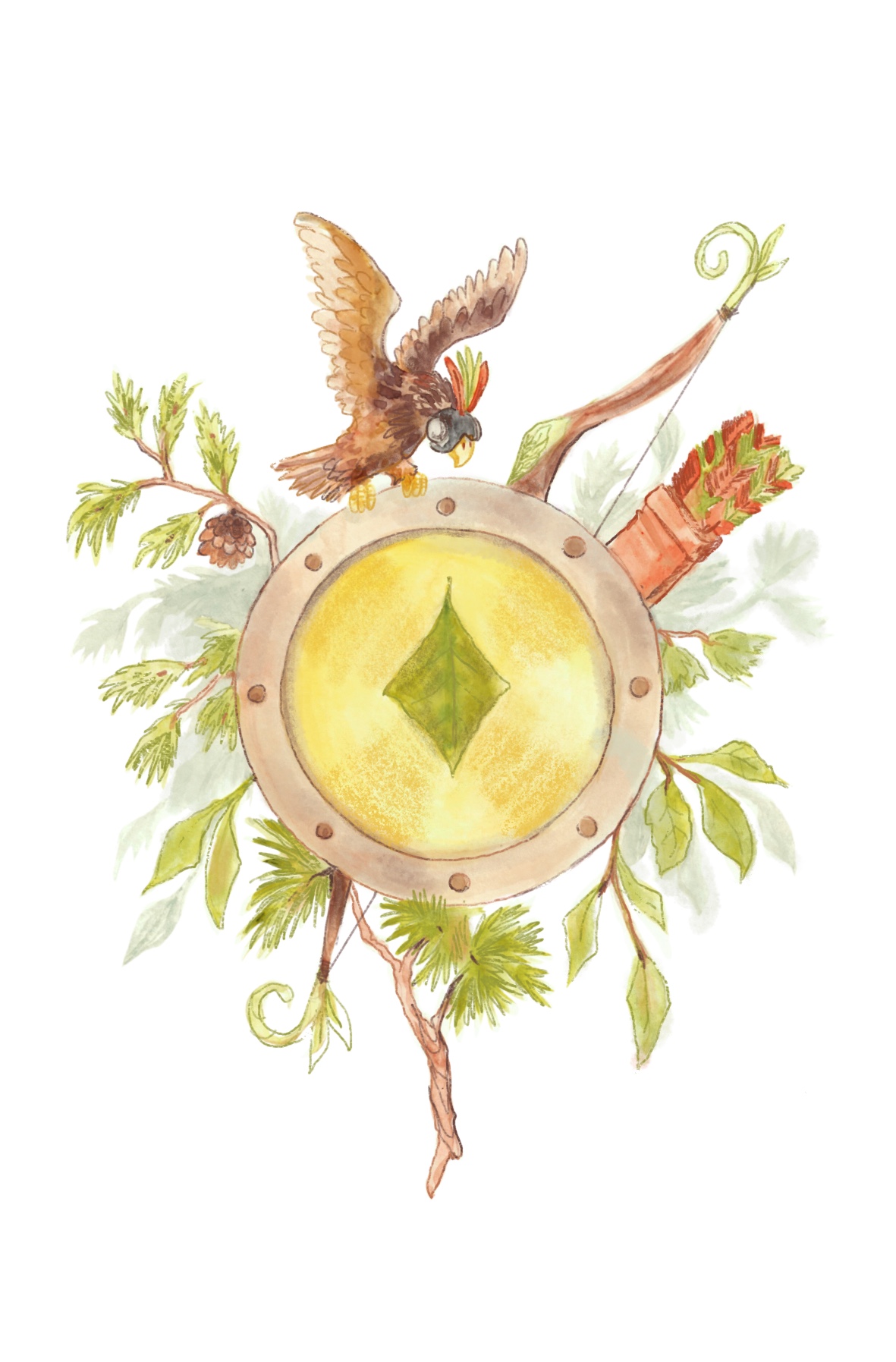 Игральные лесные карты. — Изображение №21 — Иллюстрация на Dprofile