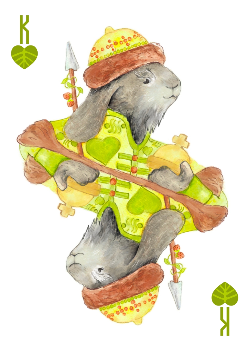 Игральные лесные карты. — Изображение №16 — Иллюстрация на Dprofile