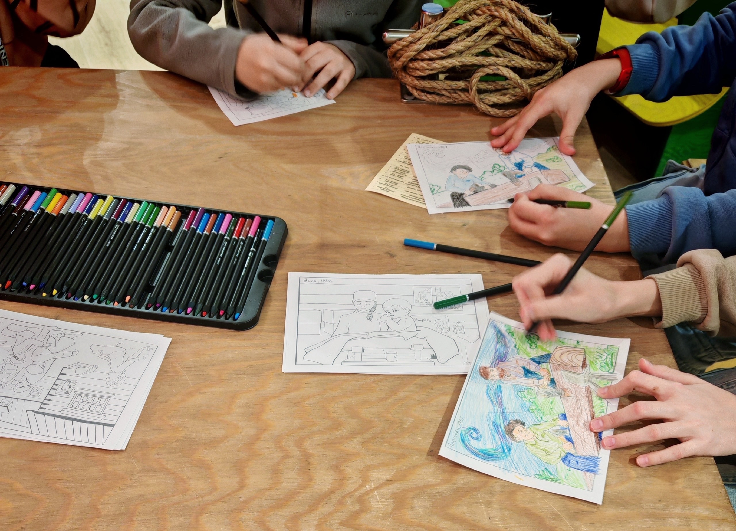 Раскраски для музея — Изображение №14 — Иллюстрация на Dprofile