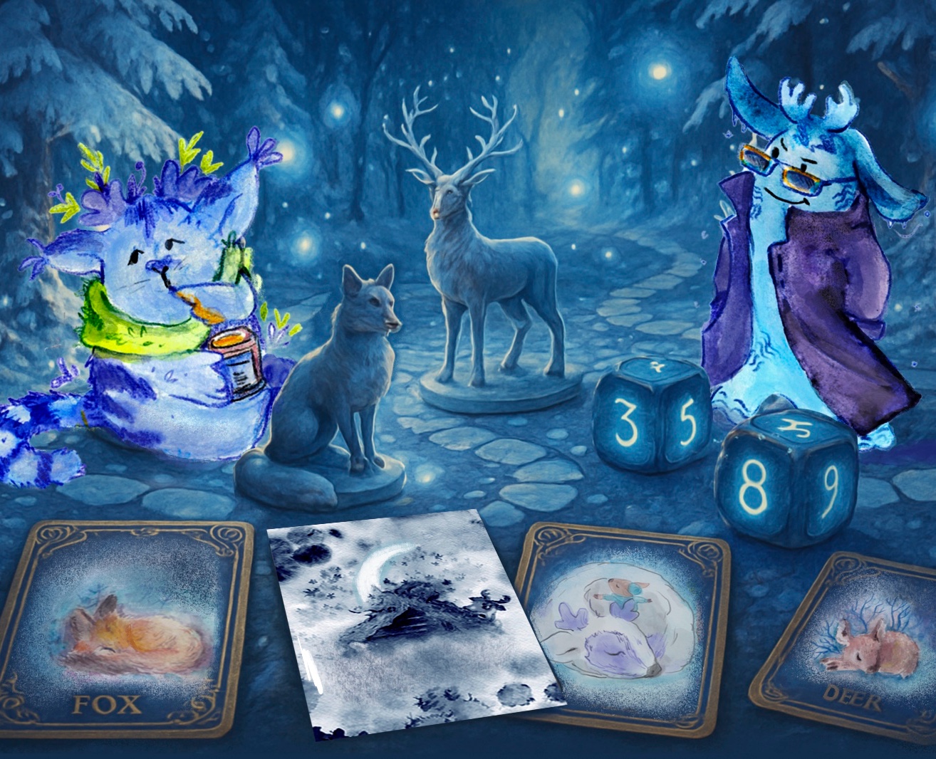 Новогодняя адвент-игра — Иллюстрация на Dprofile