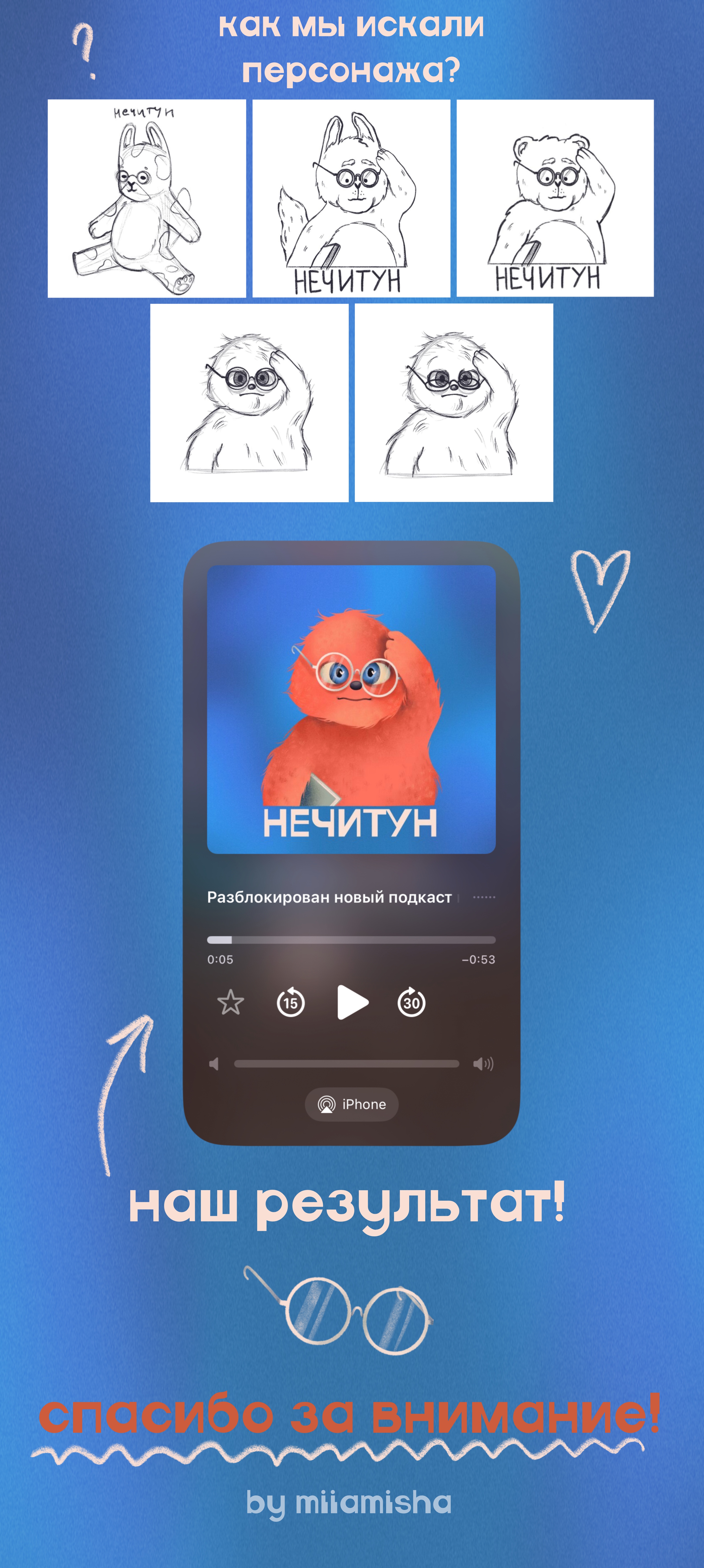 НЕЧИТУН ПОДКАСТ — Изображение №4 — Брендинг, Иллюстрация на Dprofile