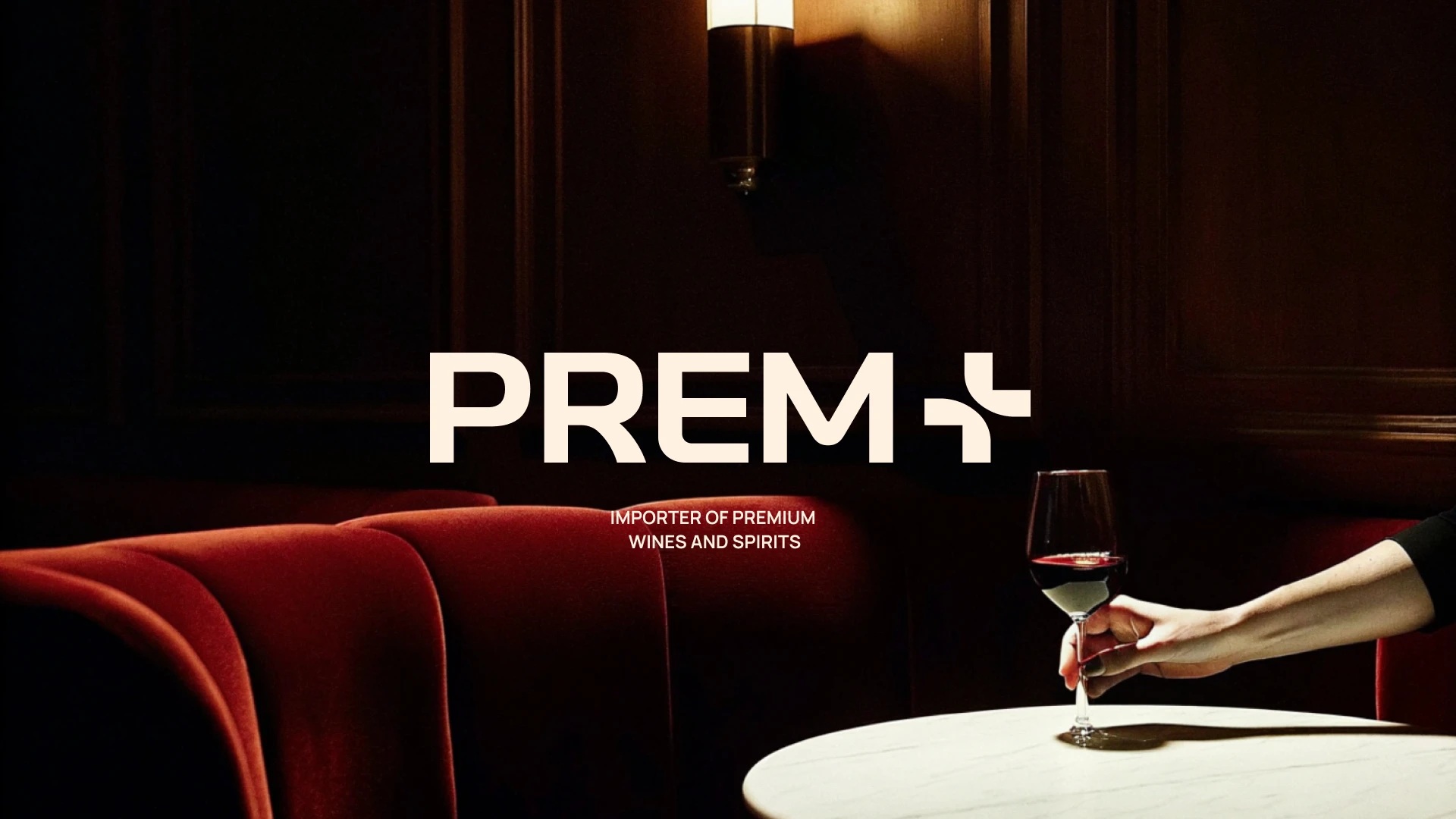 PREM+ | импортер вин и крепких напитков — Изображение №1 — Брендинг на Dprofile
