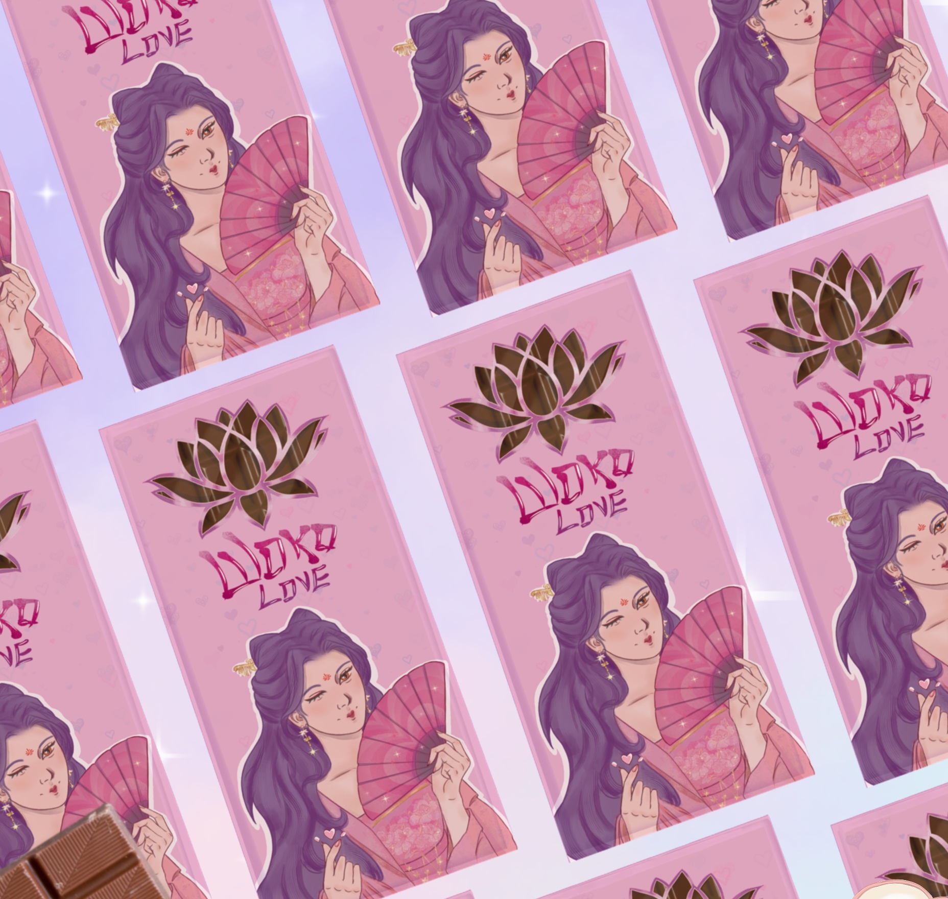 Иллюстрация для упаковки шоколада — Изображение №3 — Брендинг, Иллюстрация на Dprofile