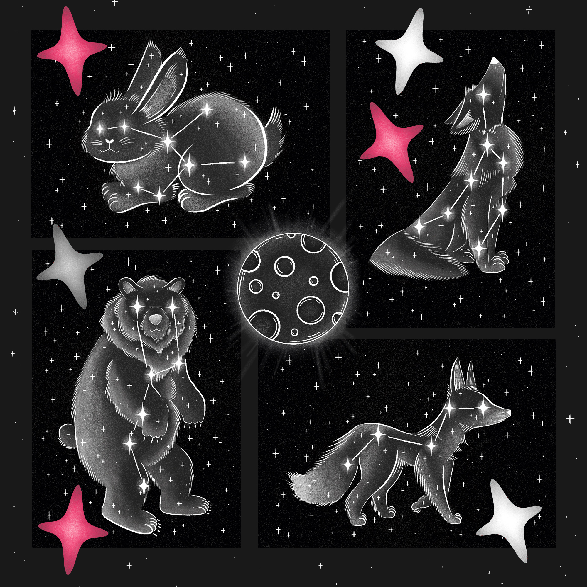 Настольная игра "Ночью по лесу гуляли" — Изображение №15 — Иллюстрация, Промдизайн на Dprofile