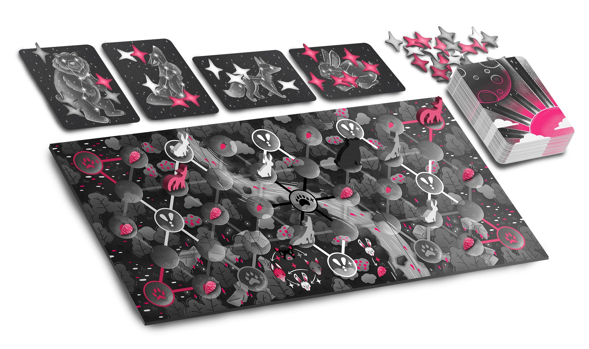 Настольная игра "Ночью по лесу гуляли" — Изображение №20 — Иллюстрация, Промдизайн на Dprofile