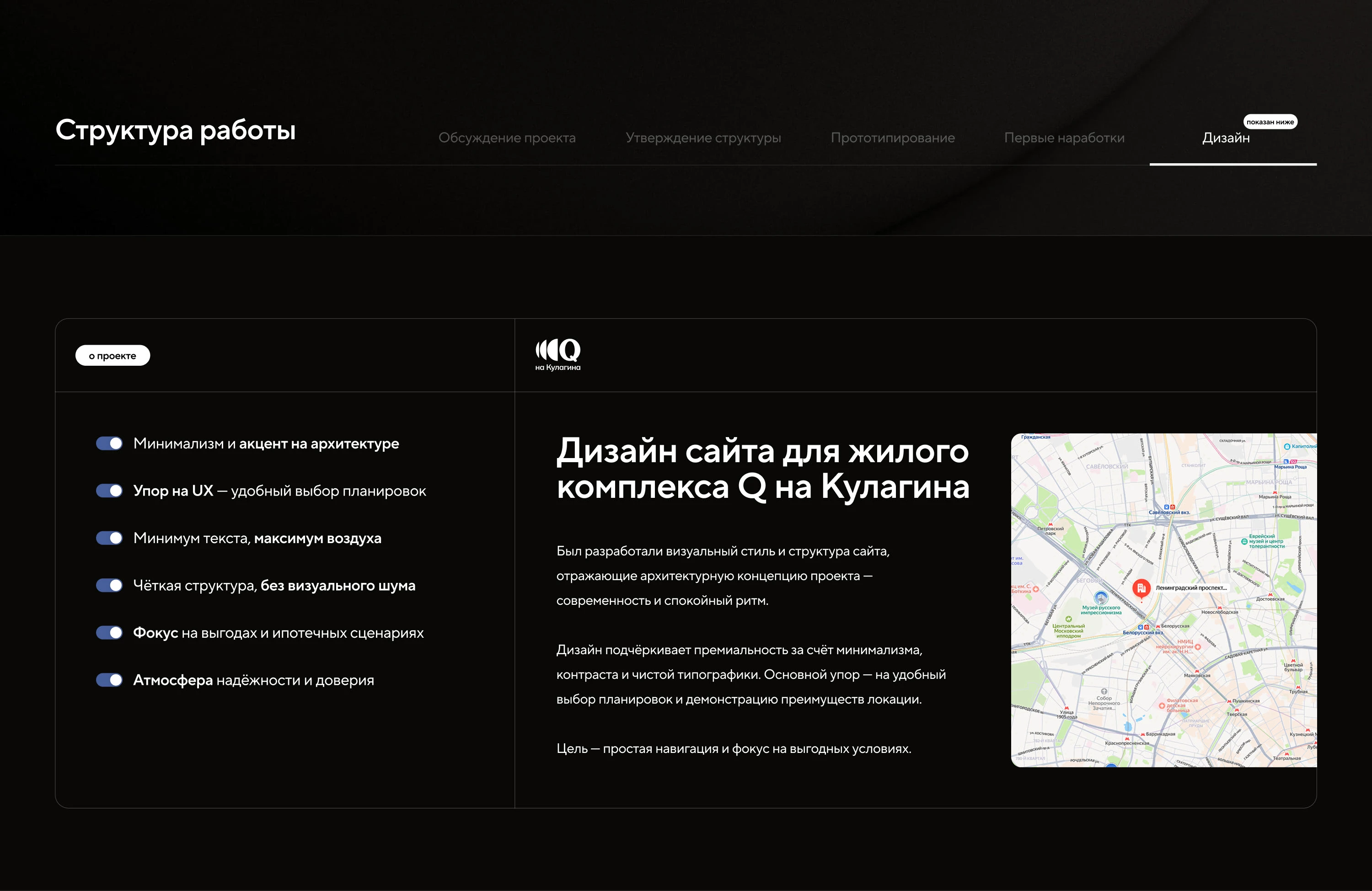 Дизайн сайта для жилого комплекса бизнес-класса — Изображение №1 — Интерфейсы на Dprofile
