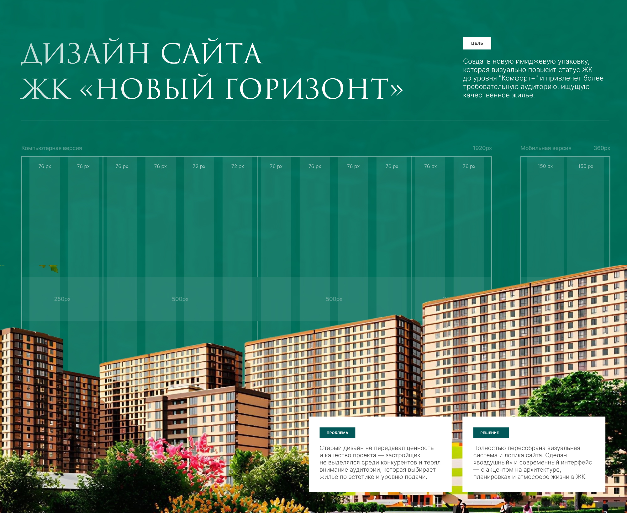 Дизайн сайта ЖК комфорт-класса — Изображение №1 — Интерфейсы на Dprofile