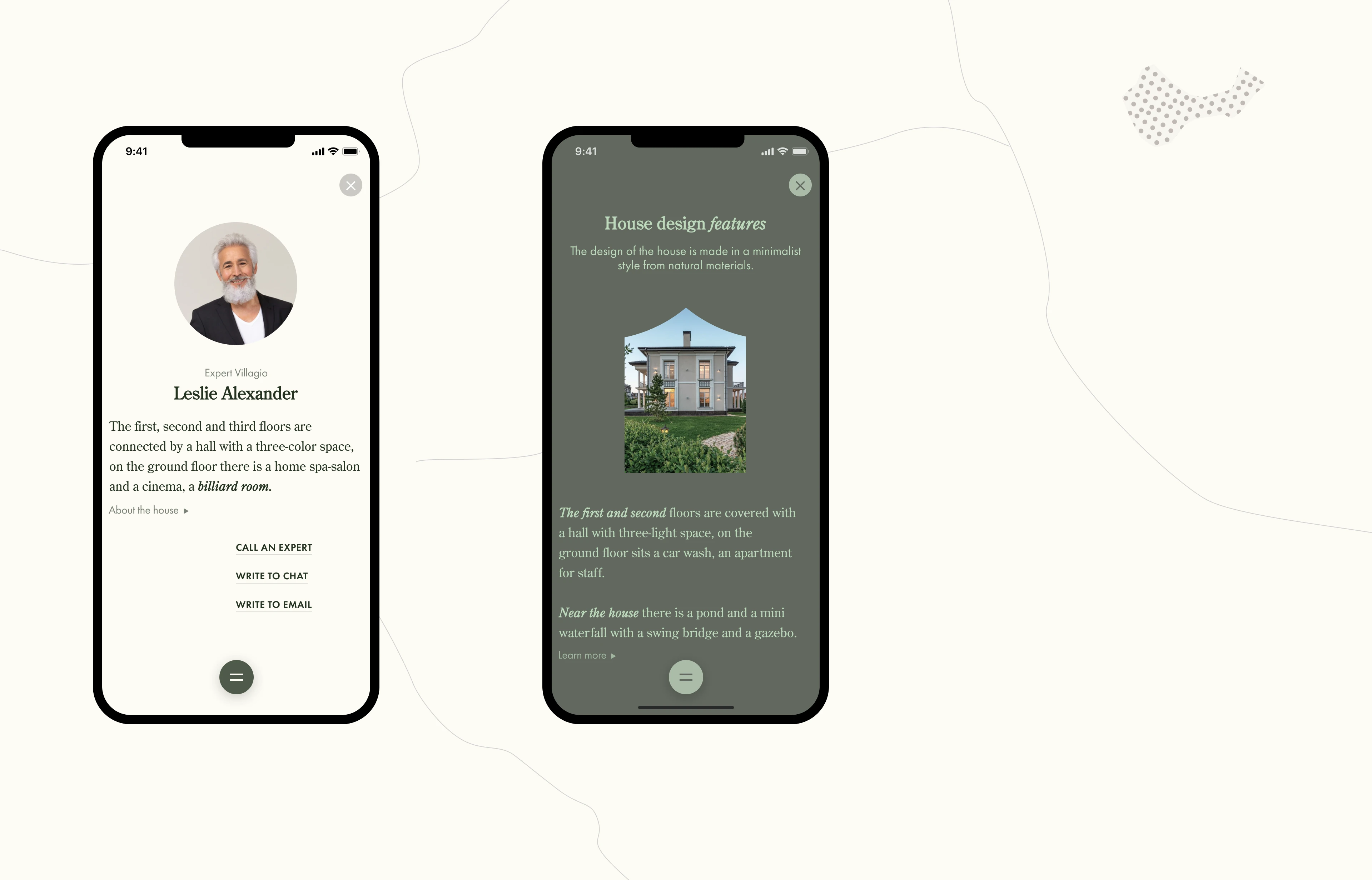 Элитная недвижимость — Villagio Estate — Изображение №8 — Интерфейсы на Dprofile