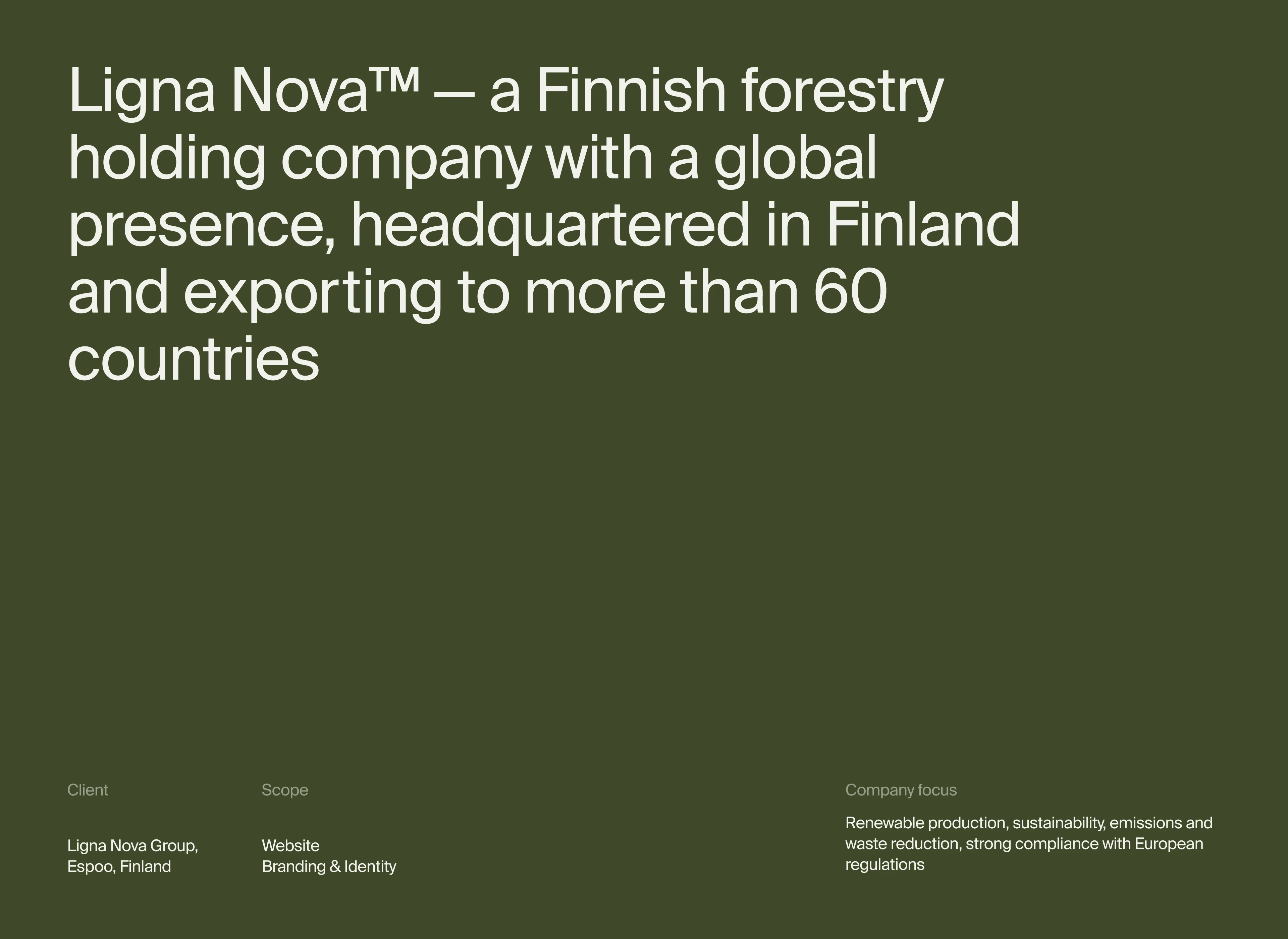 Ligna Nova™ — Изображение №2 — Интерфейсы, Брендинг на Dprofile