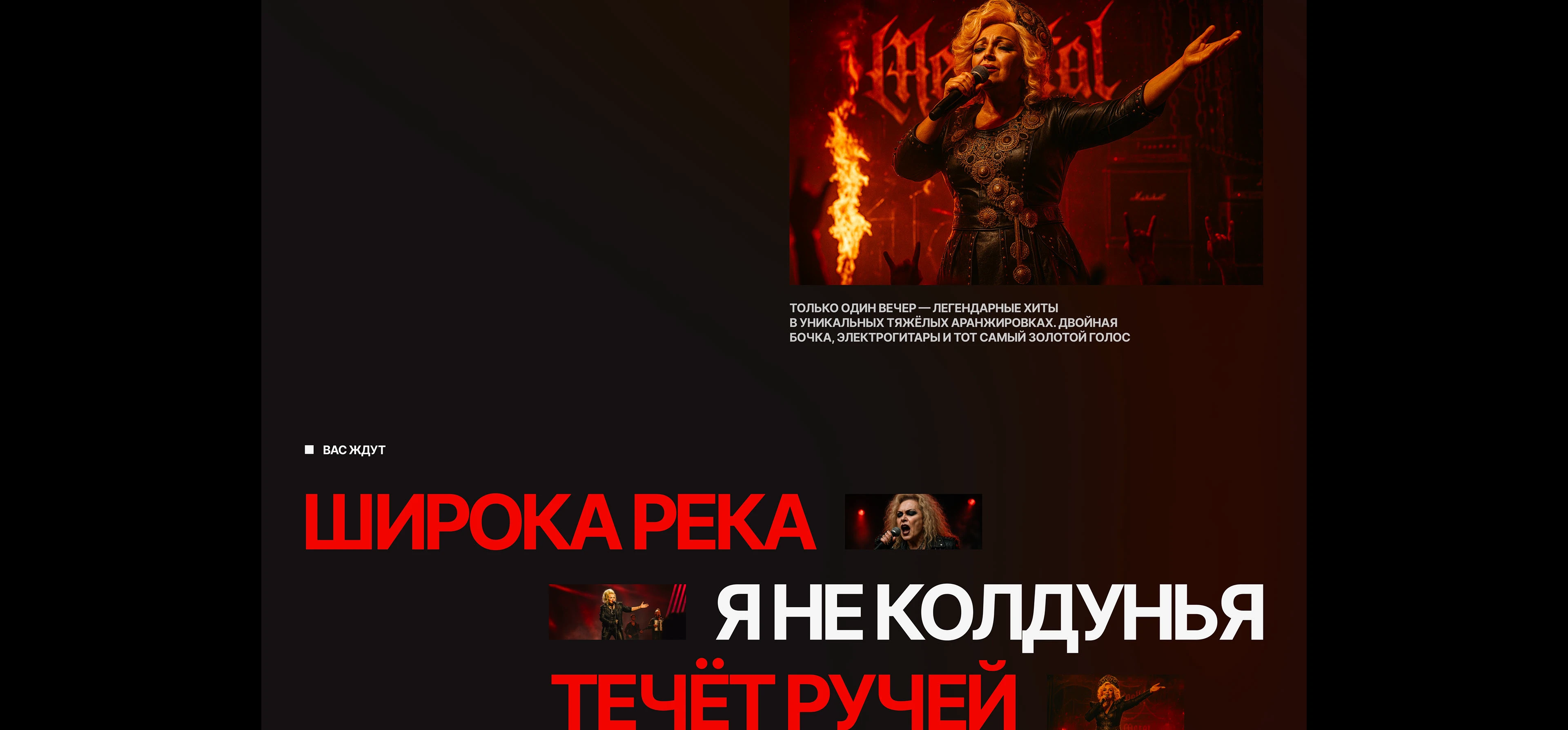 Посадочная для продажи билетов на концерт — Изображение №4 — Интерфейсы на Dprofile