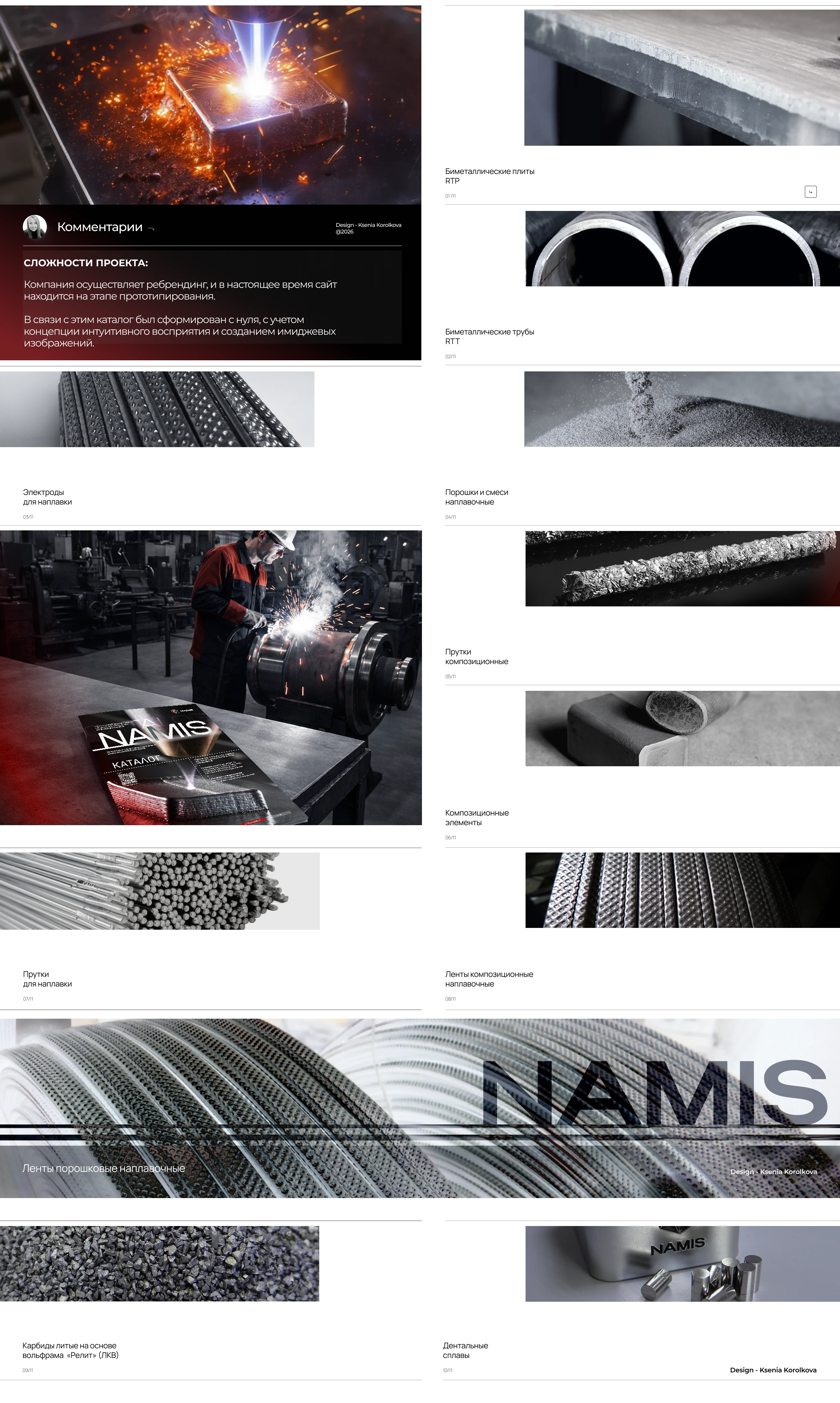 Каталог 2026 производство материалов для наплавки_Catalog 2026 production of materials for surfacing — Изображение №4 — Интерфейсы, Графика на Dprofile