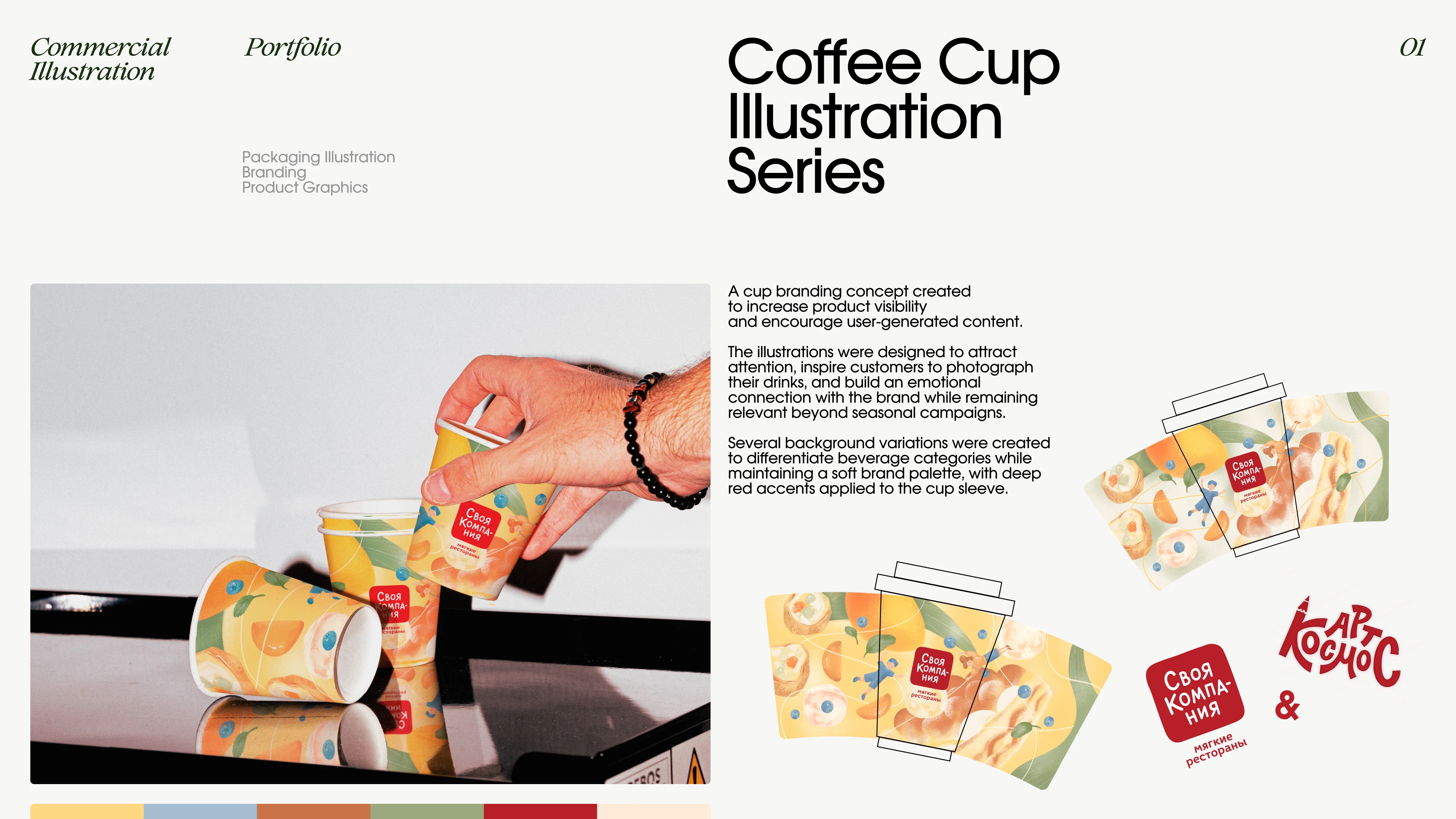 Graphic Design & Illustration Portfolio 2026 Портфолио граф… — Изображение №29 — Брендинг, Иллюстрация на Dprofile
