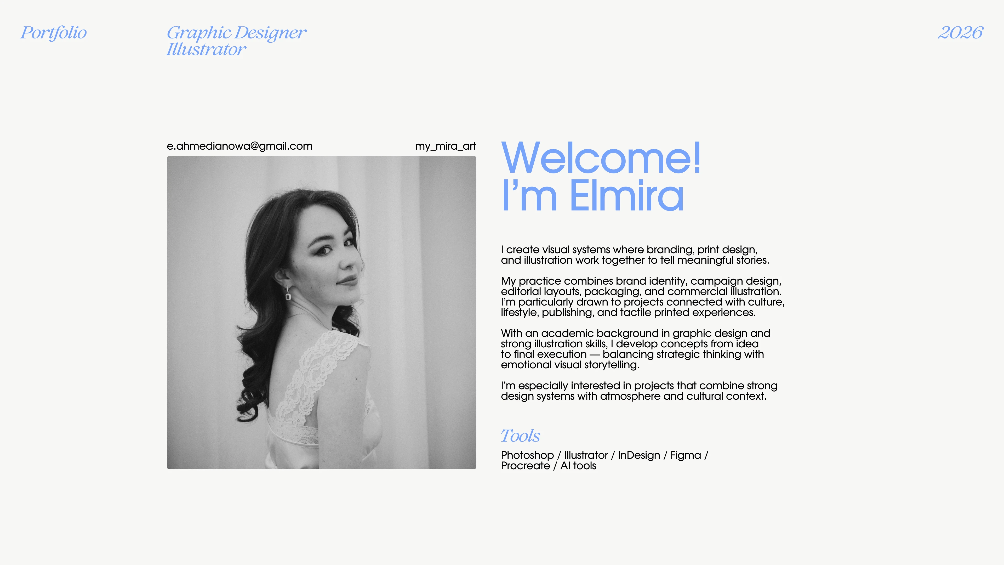 Graphic Design & Illustration Portfolio 2026 Портфолио граф… — Изображение №2 — Брендинг, Иллюстрация на Dprofile