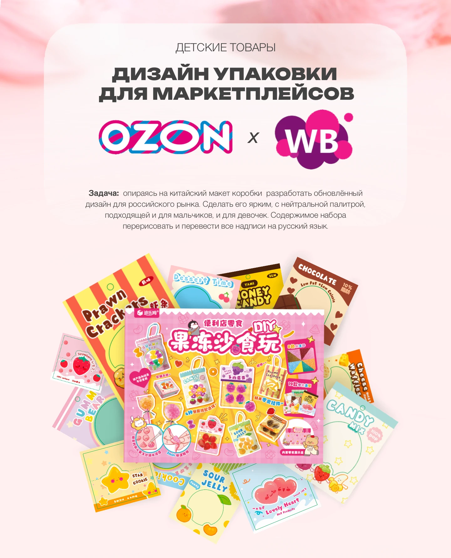 ДИЗАЙН УПАКОВКИ ДЛЯ МАРКЕТПЛЕЙСОВ — Изображение №2 — Интерфейсы, Брендинг на Dprofile