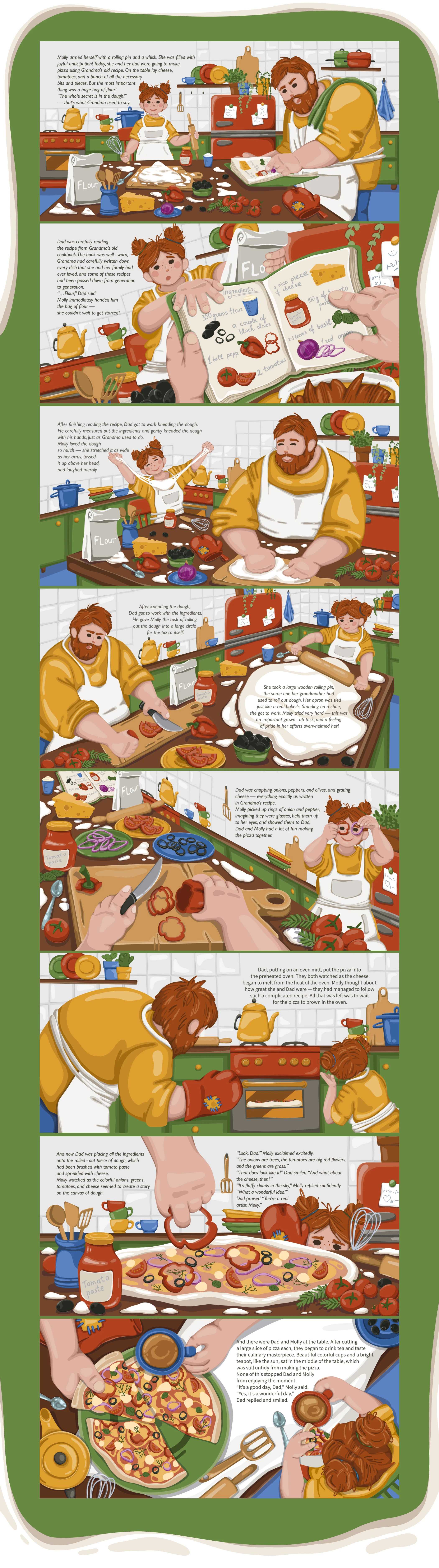 Иллюстрации к детской книге “Magic recipe” — Изображение №3 — Иллюстрация, Графика на Dprofile