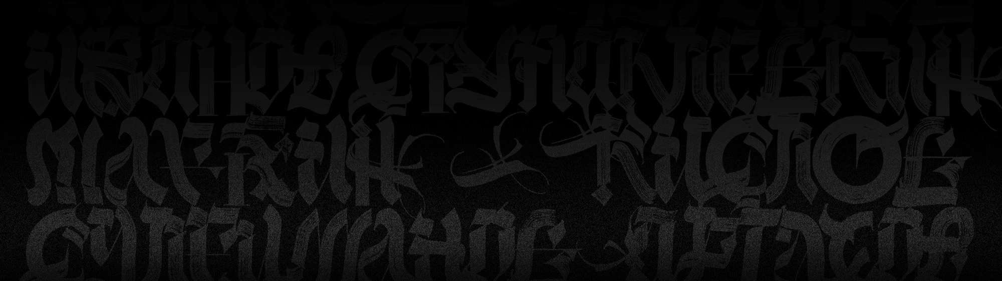 52 фамилии. Готическая каллиграфия — Изображение №2 — Брендинг, Графика на Dprofile