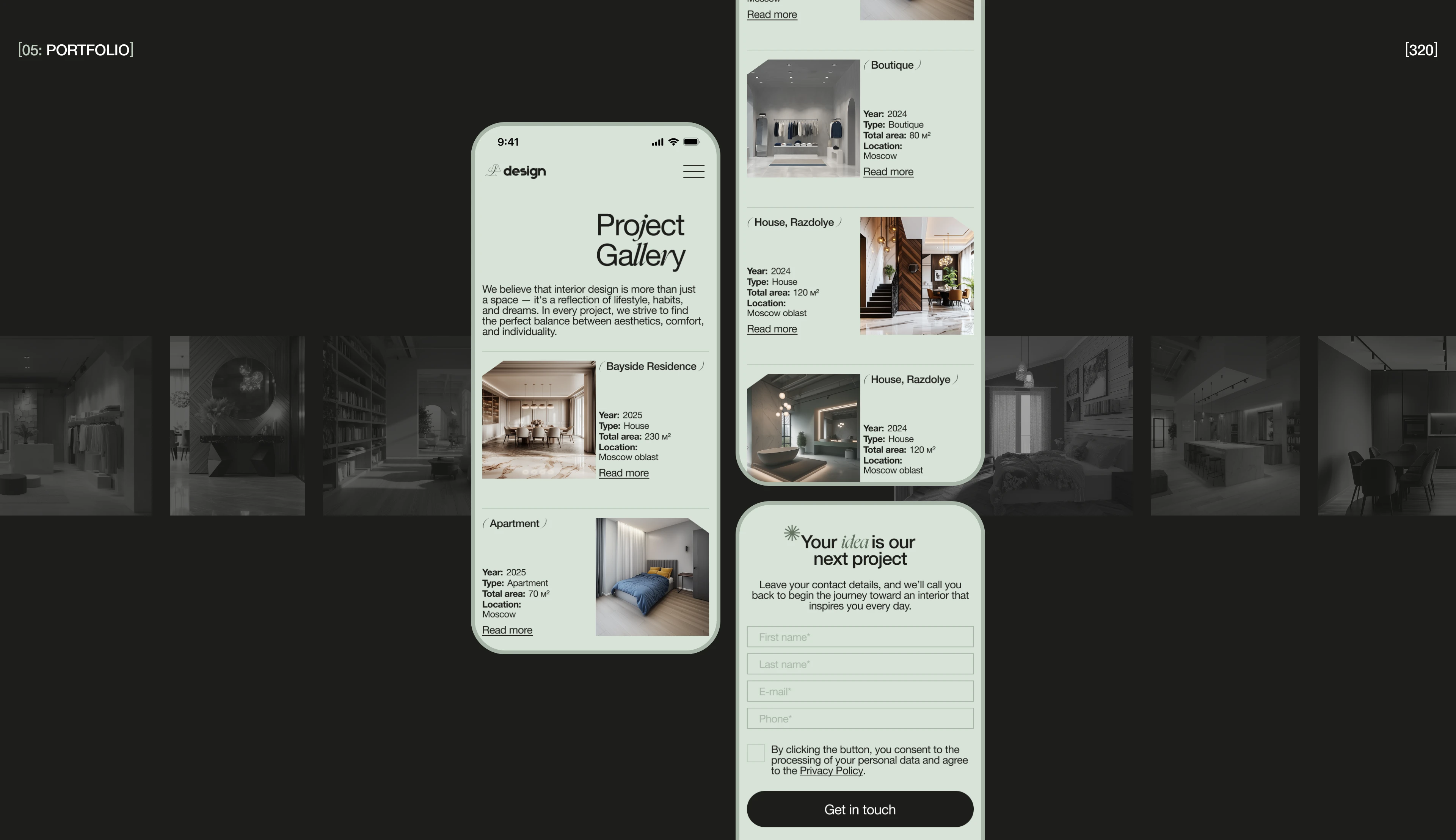L.Design | Web design — Изображение №6 — Интерфейсы на Dprofile