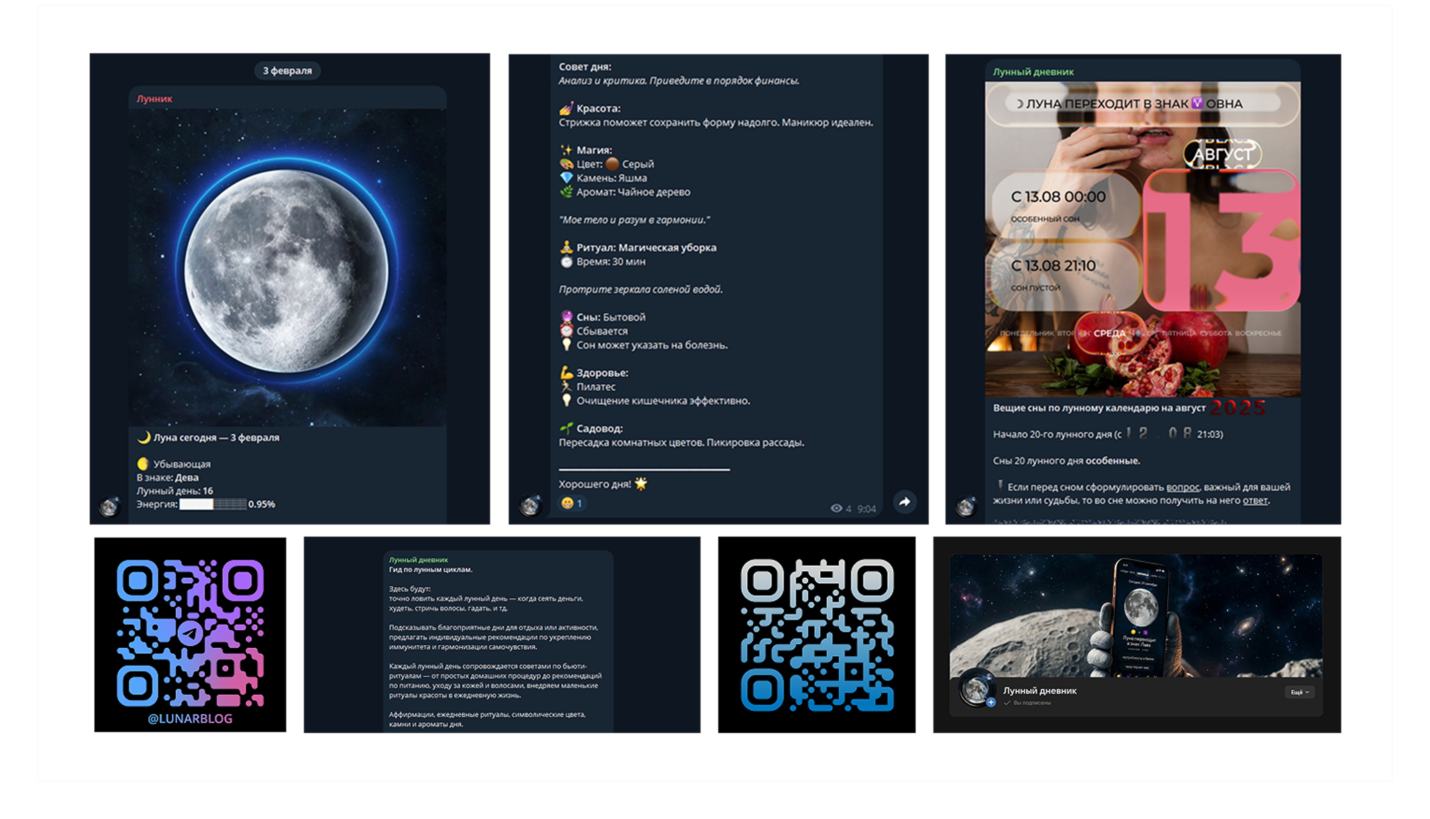 Лунный календарь. Digital Ecosystem | Mobile App Design — Изображение №18 — Интерфейсы на Dprofile