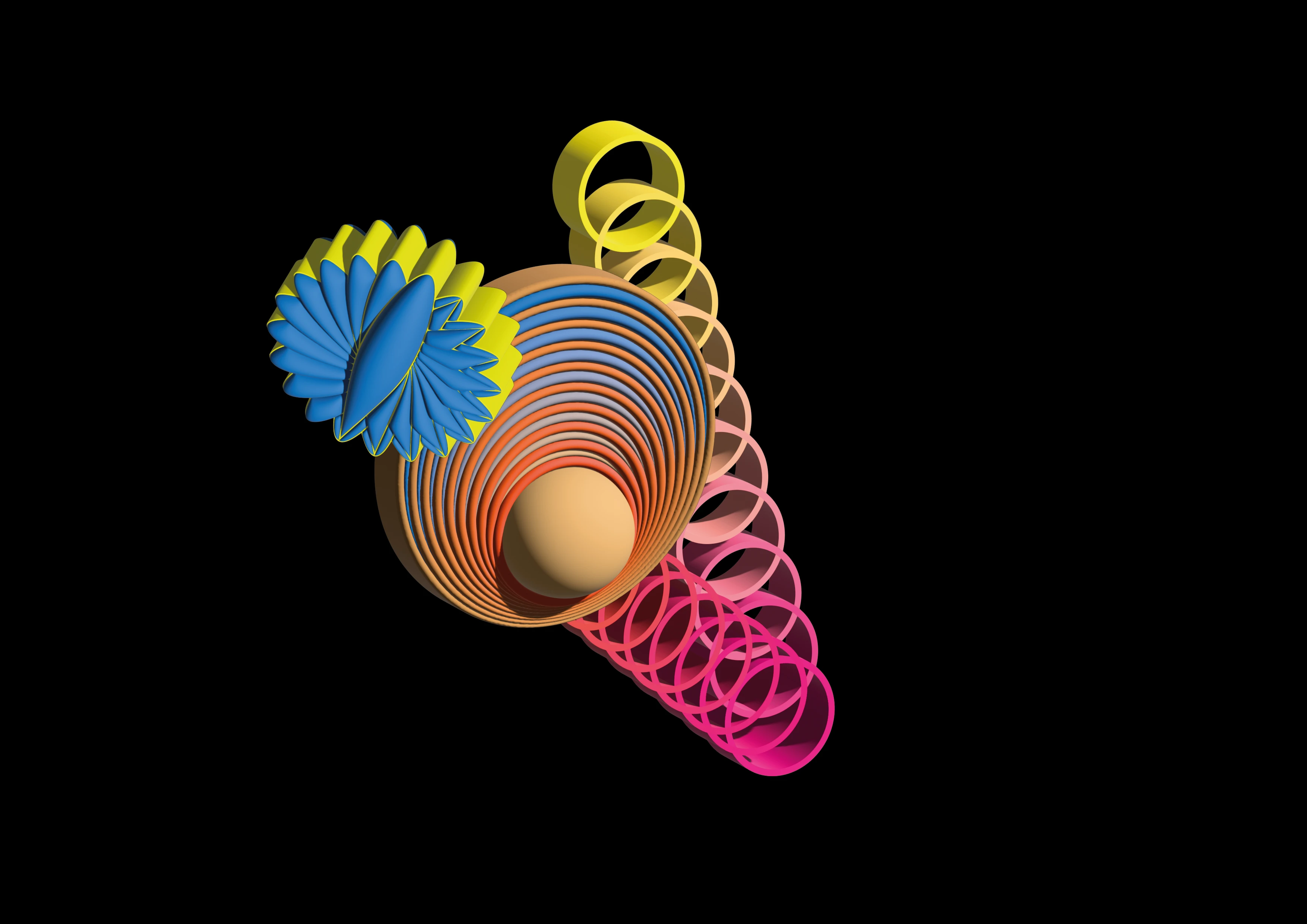 Абстракция. — Изображение №1 — Иллюстрация на Dprofile