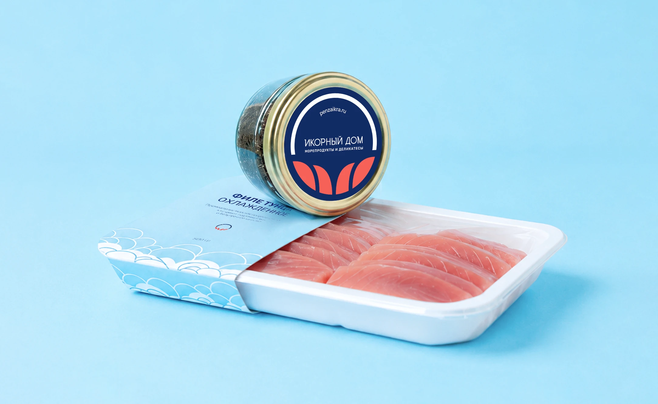Логотип и фирменный стиль магазина икры и морепродуктов — Изображение №24 — Брендинг на Dprofile