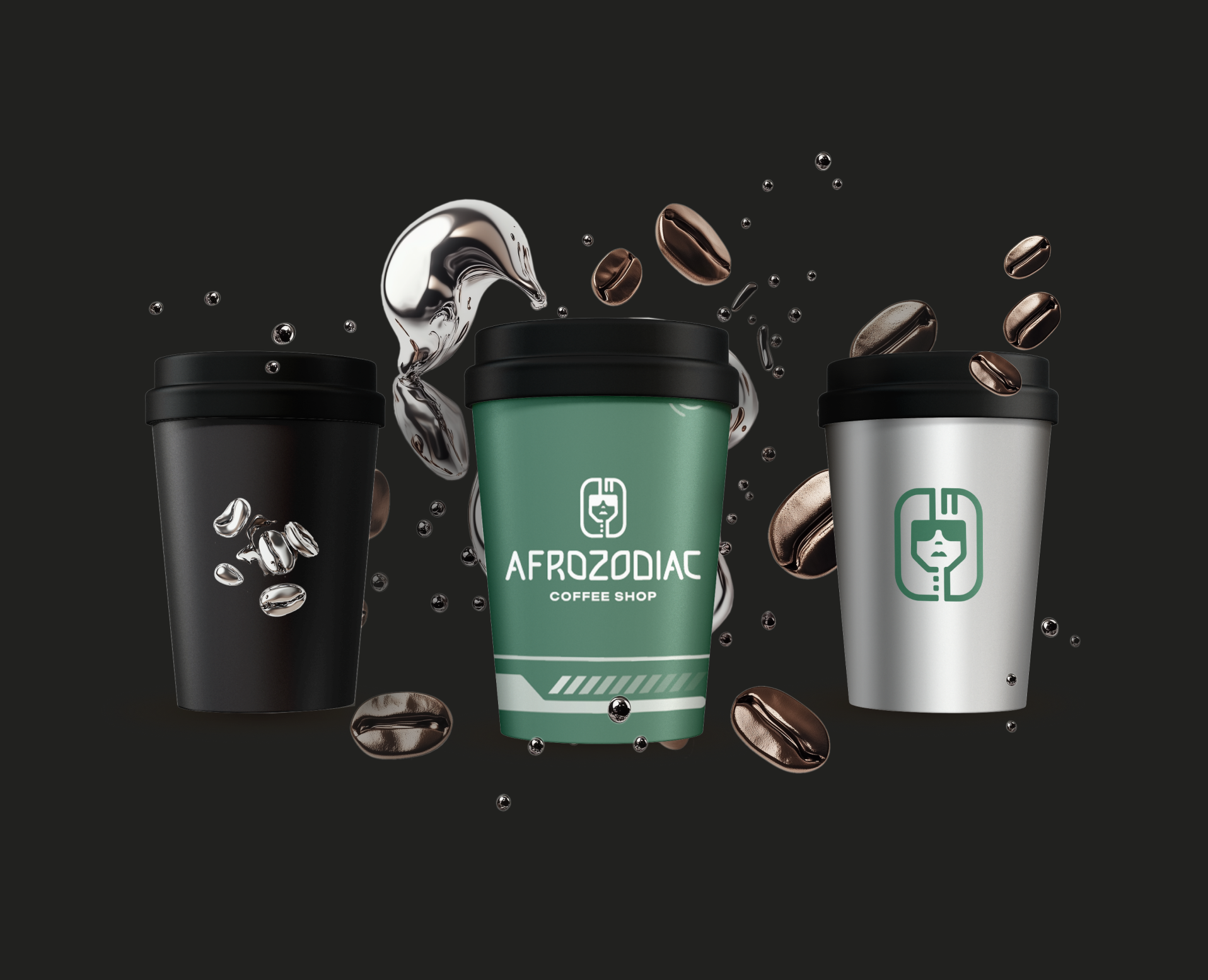 Брендбук, фирменный стиль кофейни — Брендинг на Dprofile