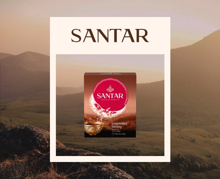 SANTAR — корпоративный сайт для нового чайного бренда — Интерфейсы, Анимация на Dprofile