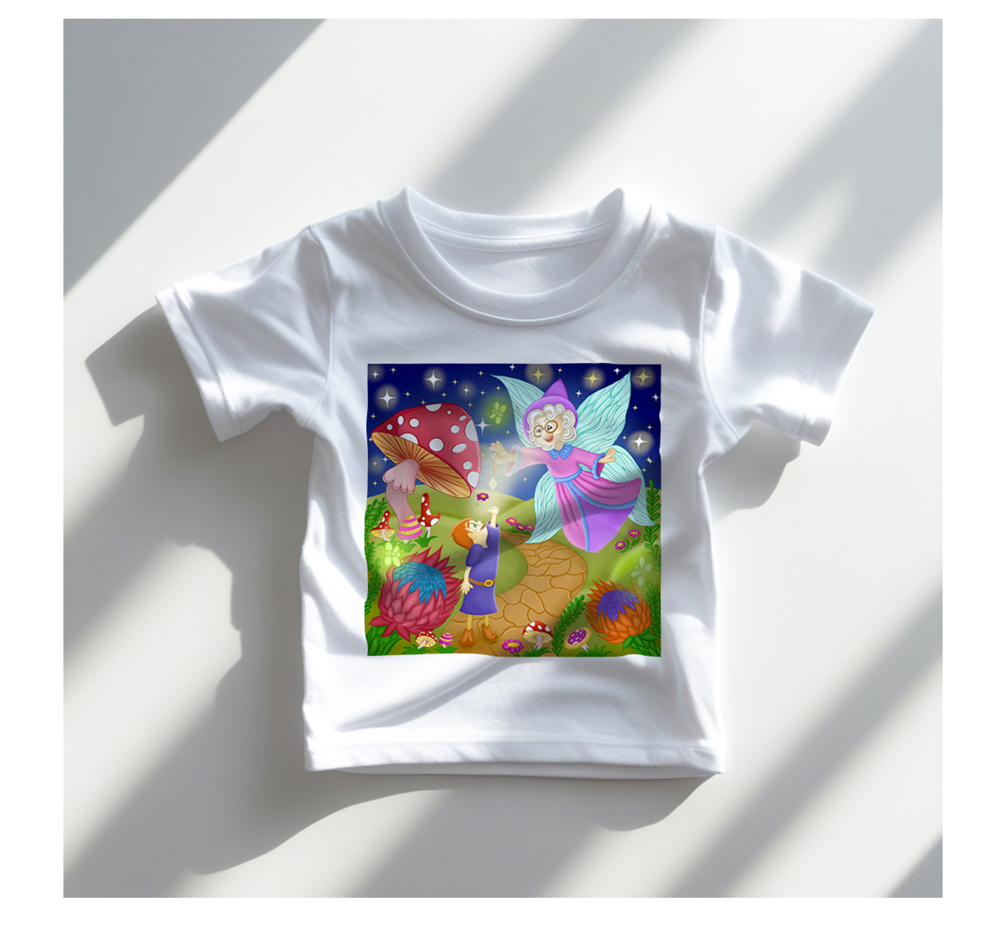 Иллюстрация "Мальчик и Добрая Фея" — Изображение №5 — Иллюстрация на Dprofile