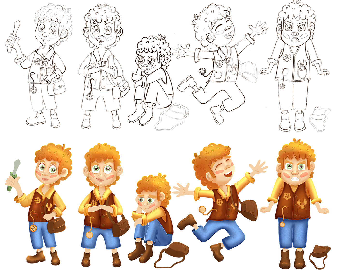 Серия иллюстраций для детской книги — Изображение №6 — Иллюстрация на Dprofile