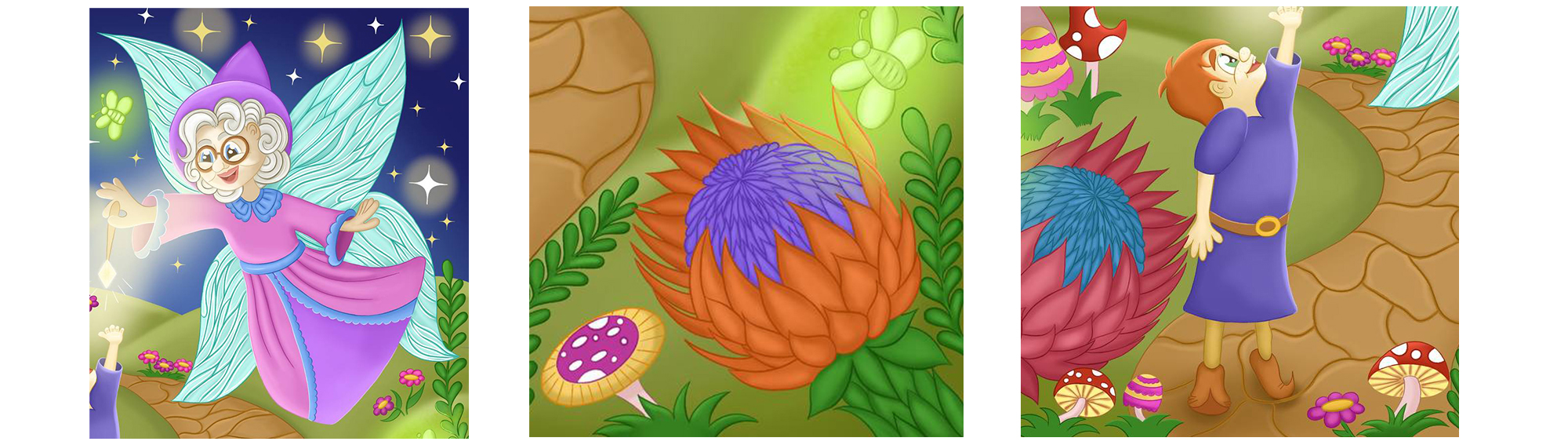 Иллюстрация "Мальчик и Добрая Фея" — Изображение №4 — Иллюстрация на Dprofile