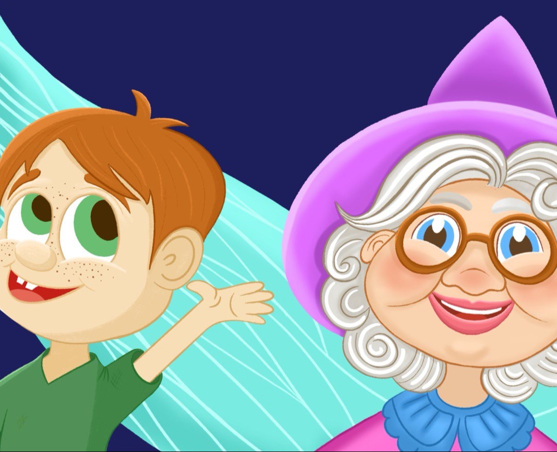 Иллюстрация "Мальчик и Добрая Фея" на Dprofile