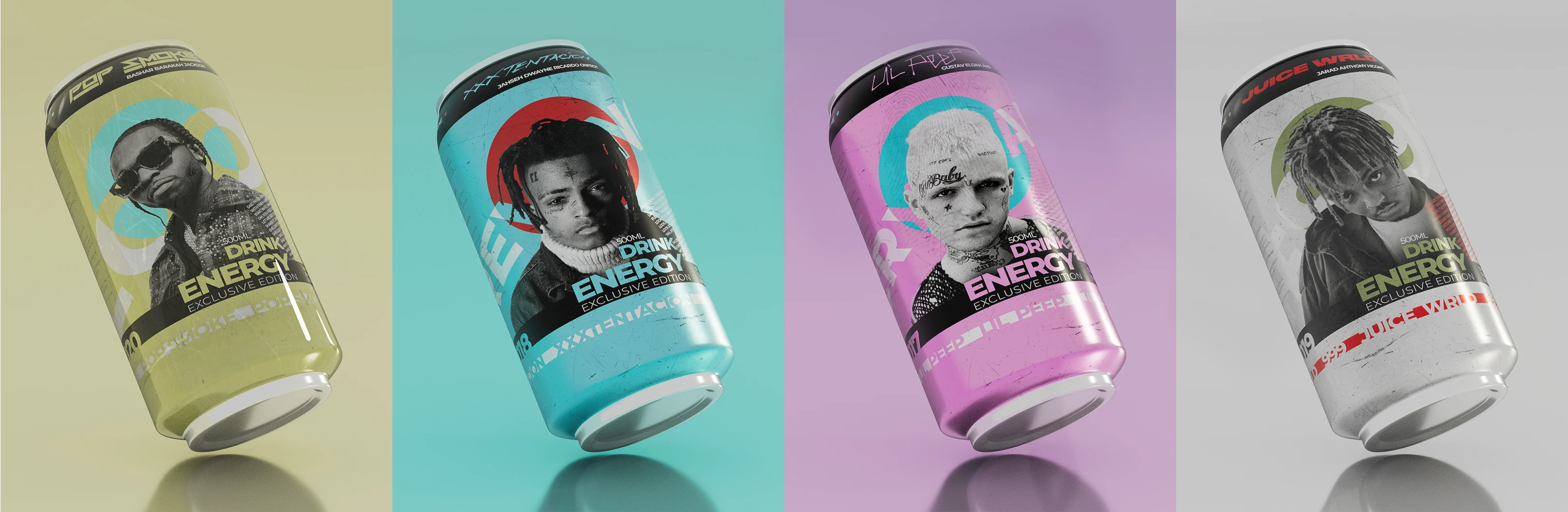 LEGENDS | Дизайн банок энергетика | Дизайн упаковки — Изображение №6 — Брендинг, Промдизайн на Dprofile