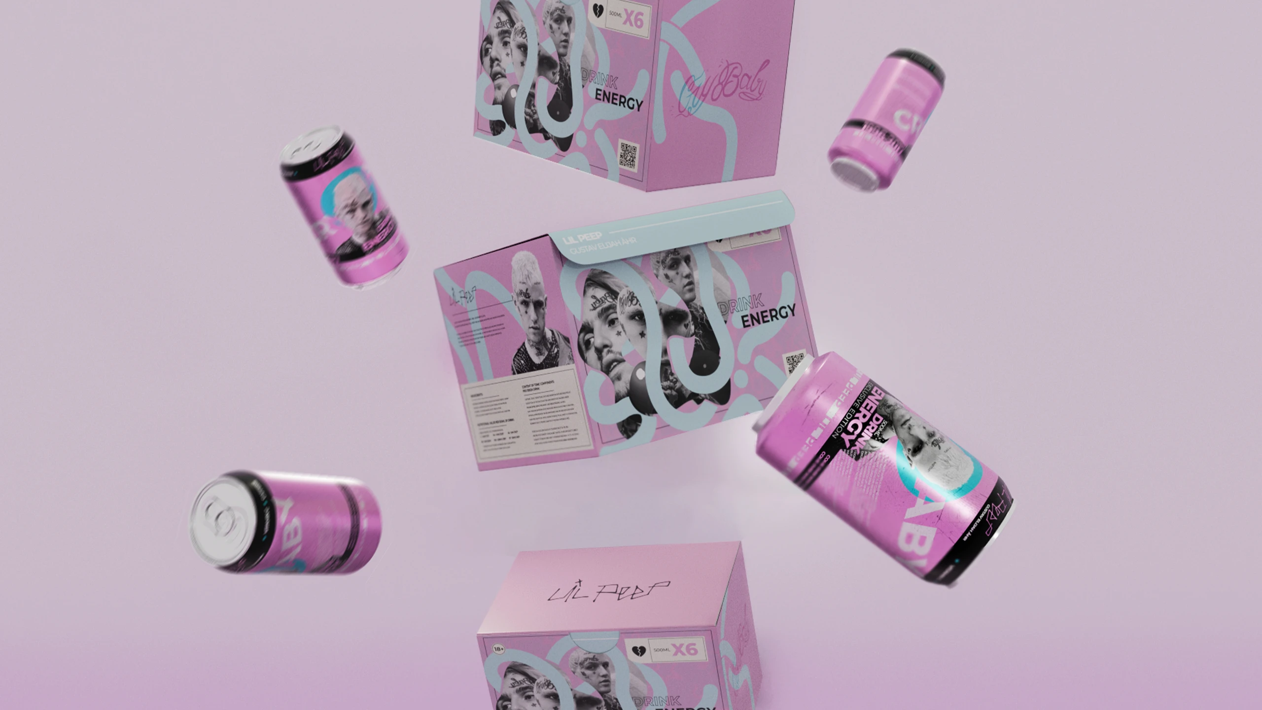 LEGENDS | Дизайн банок энергетика | Дизайн упаковки — Изображение №7 — Брендинг, Промдизайн на Dprofile