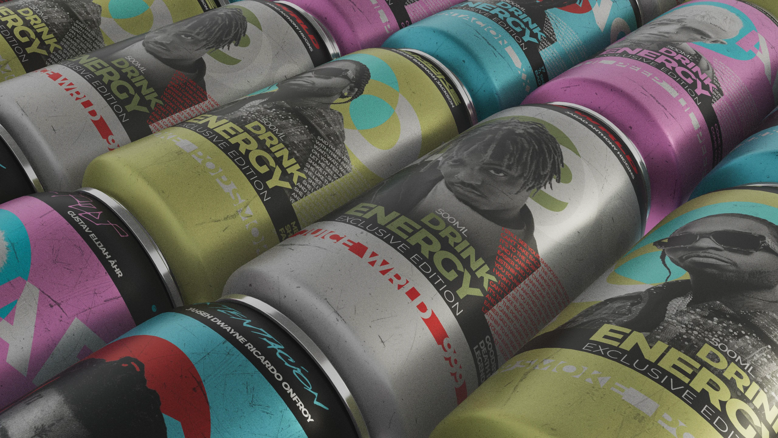 LEGENDS | Дизайн банок энергетика | Дизайн упаковки — Изображение №9 — Брендинг, Промдизайн на Dprofile