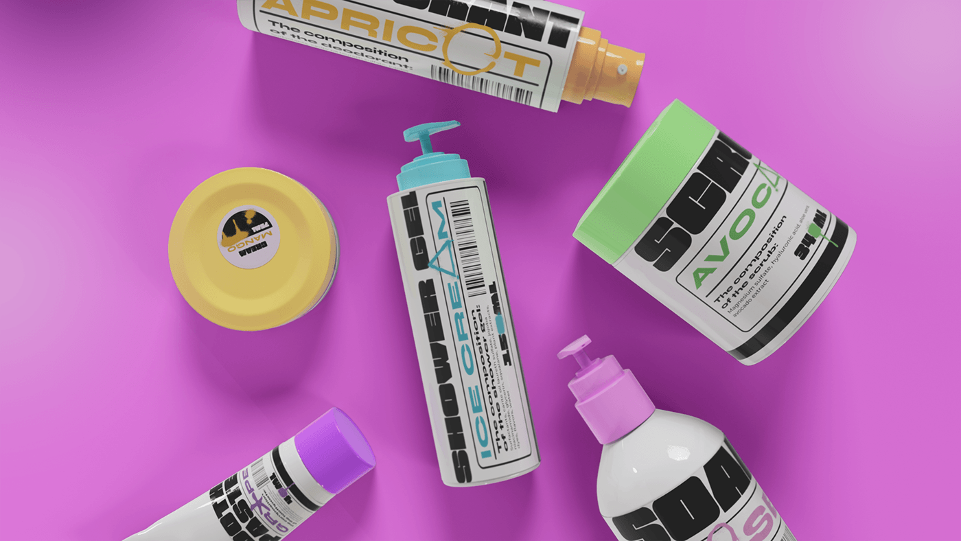 Дизайн этикеток косметики | Рackaging of cosmetics — Изображение №18 — Брендинг, 3D на Dprofile