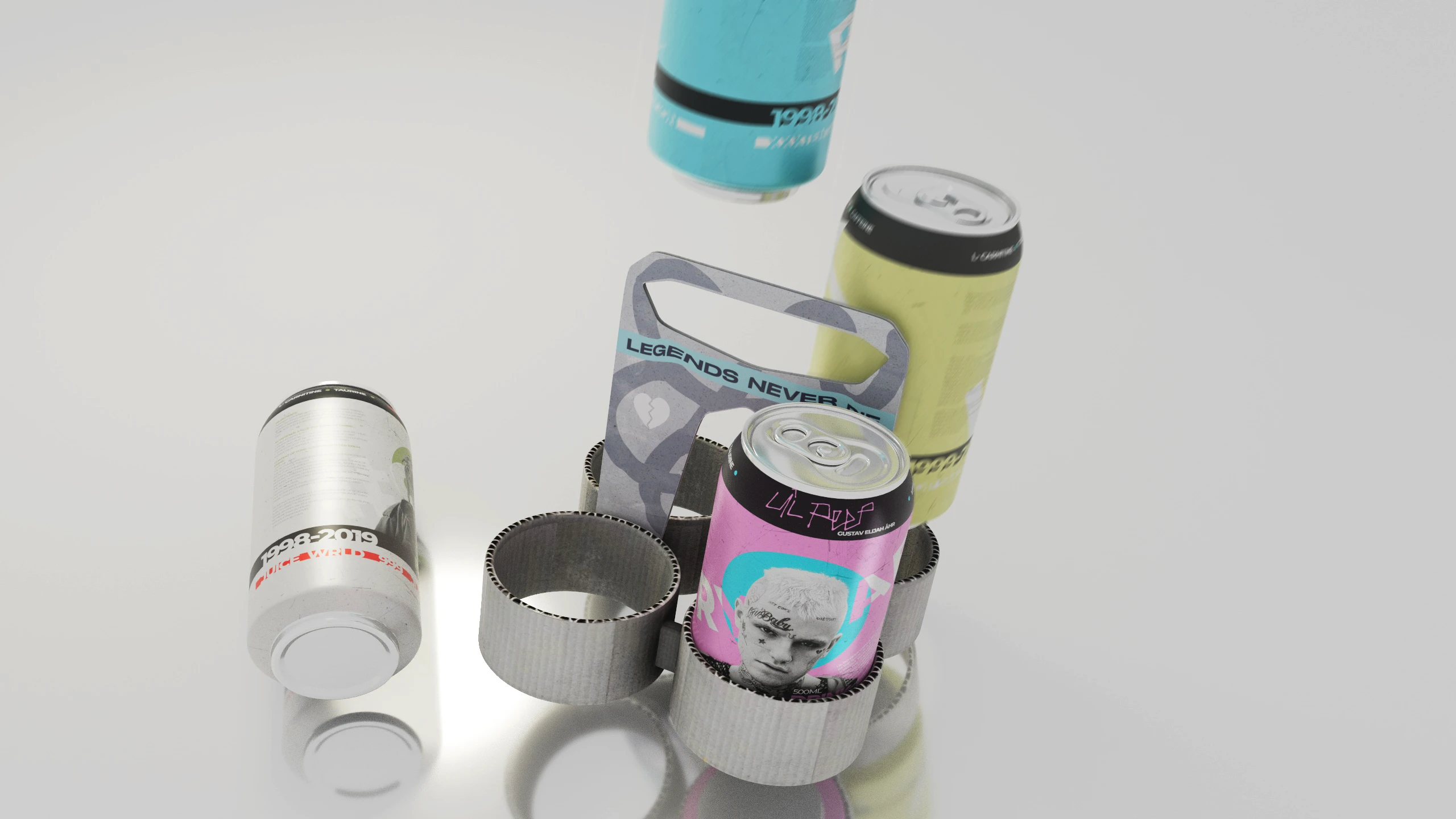 LEGENDS | Дизайн банок энергетика | Дизайн упаковки — Изображение №3 — Брендинг, Промдизайн на Dprofile