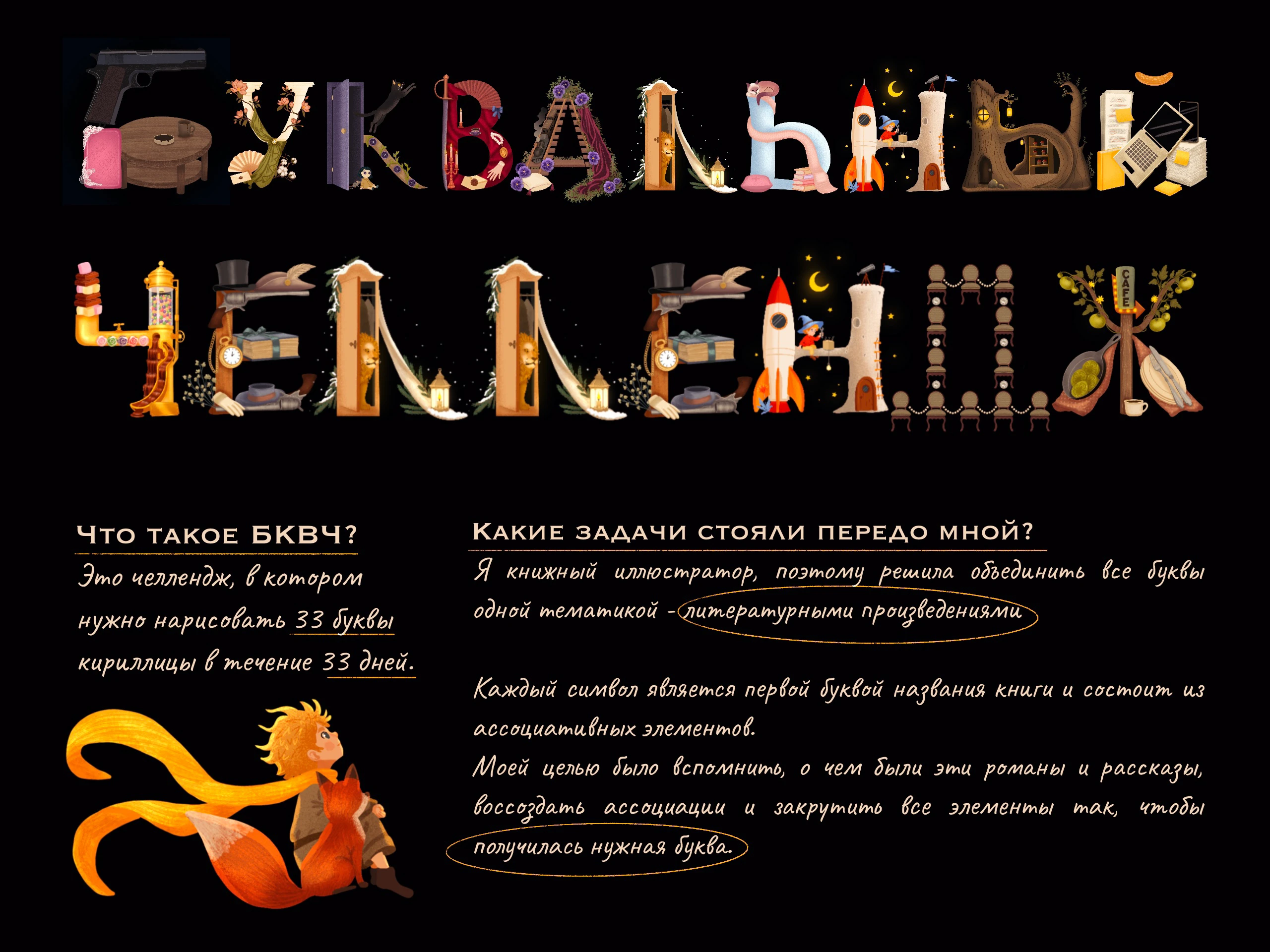 БКВЧ 2026| Книжный алфавит — Изображение №1 — Иллюстрация, Графика на Dprofile