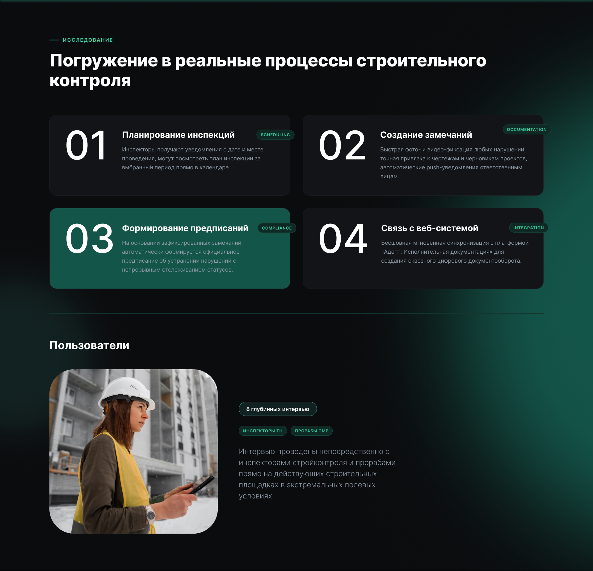 Адепт_Стройконтроль_design system — Изображение №4 — Интерфейсы на Dprofile