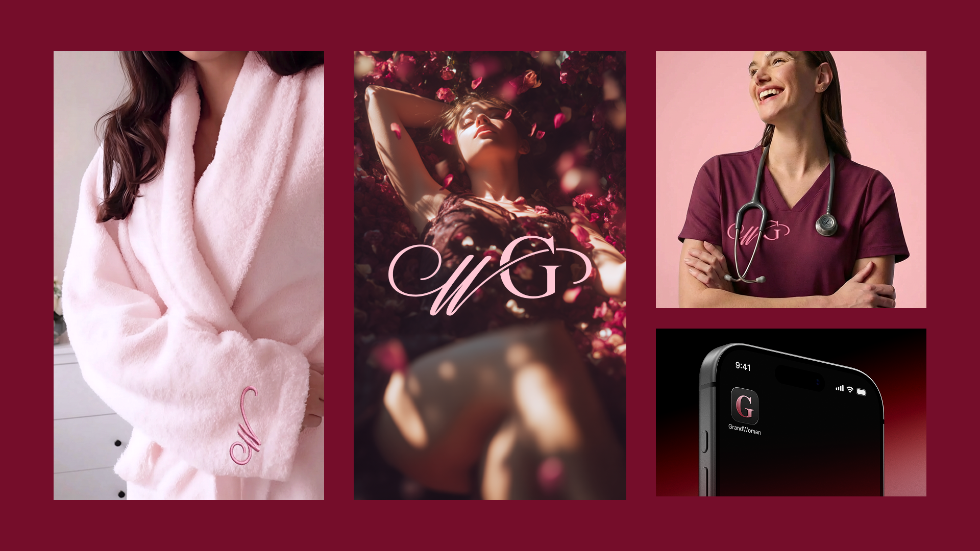 Фирменный стиль для центра женского здоровья GrandWoman — Изображение №5 — Брендинг на Dprofile