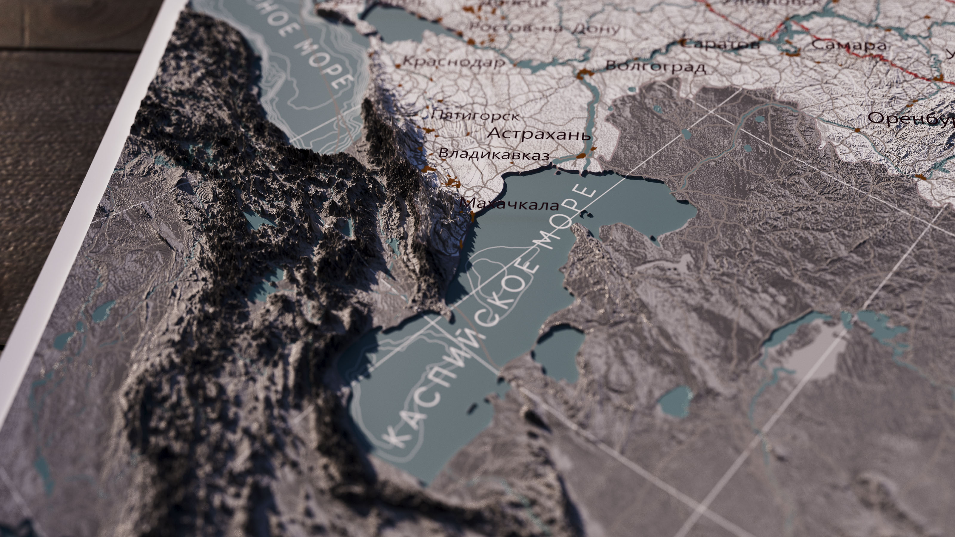 3D Карта Арктической Зоны Российской Федерации — Изображение №6 — 3D на Dprofile