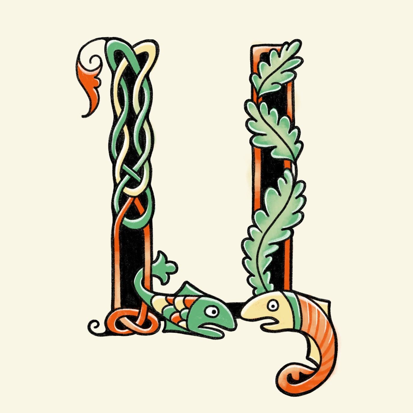 Буквицы — Изображение №25 — Иллюстрация, Графика на Dprofile