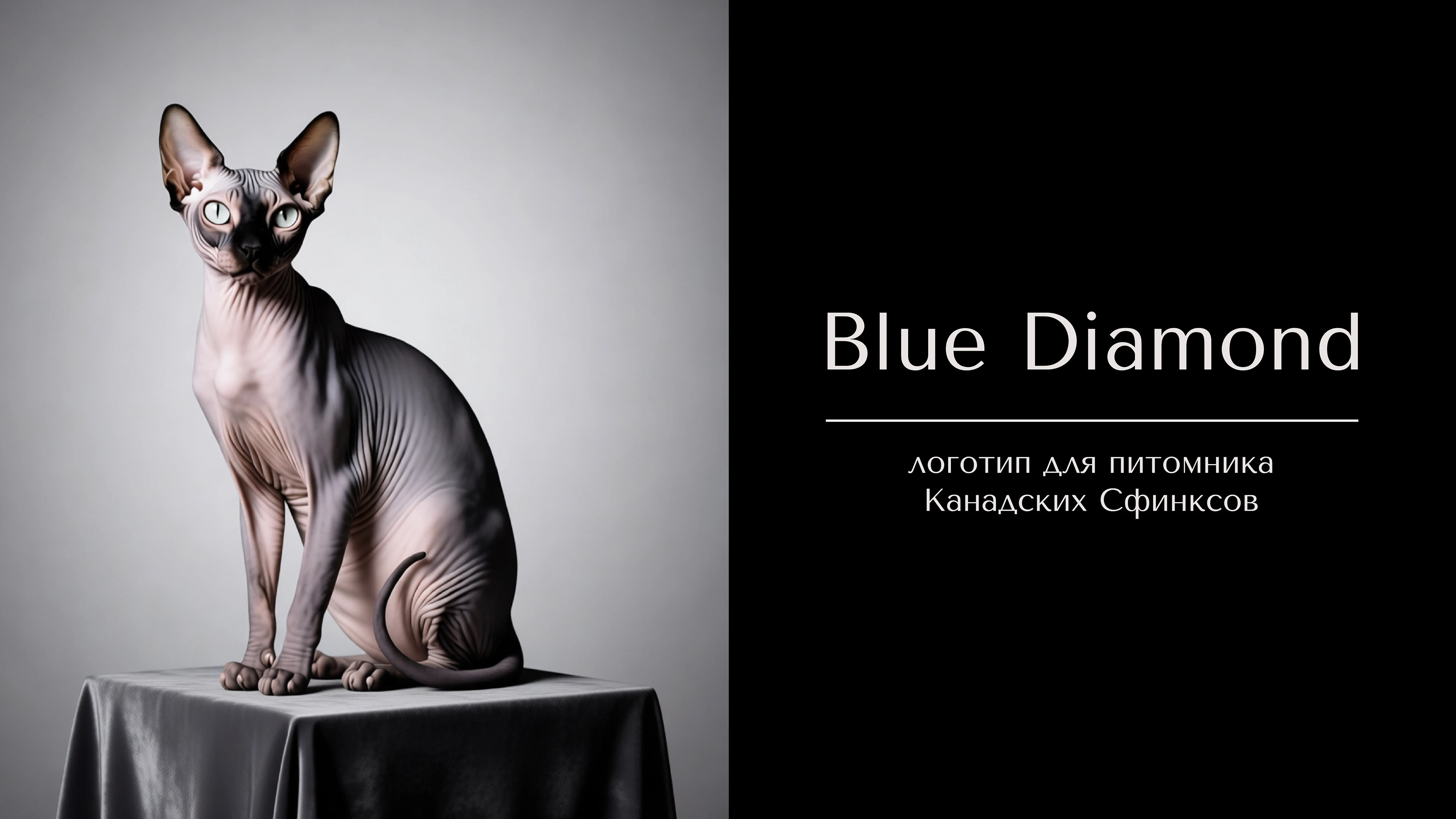 Логотип для питомника канадских сфинксов — Изображение №1 — Брендинг на Dprofile