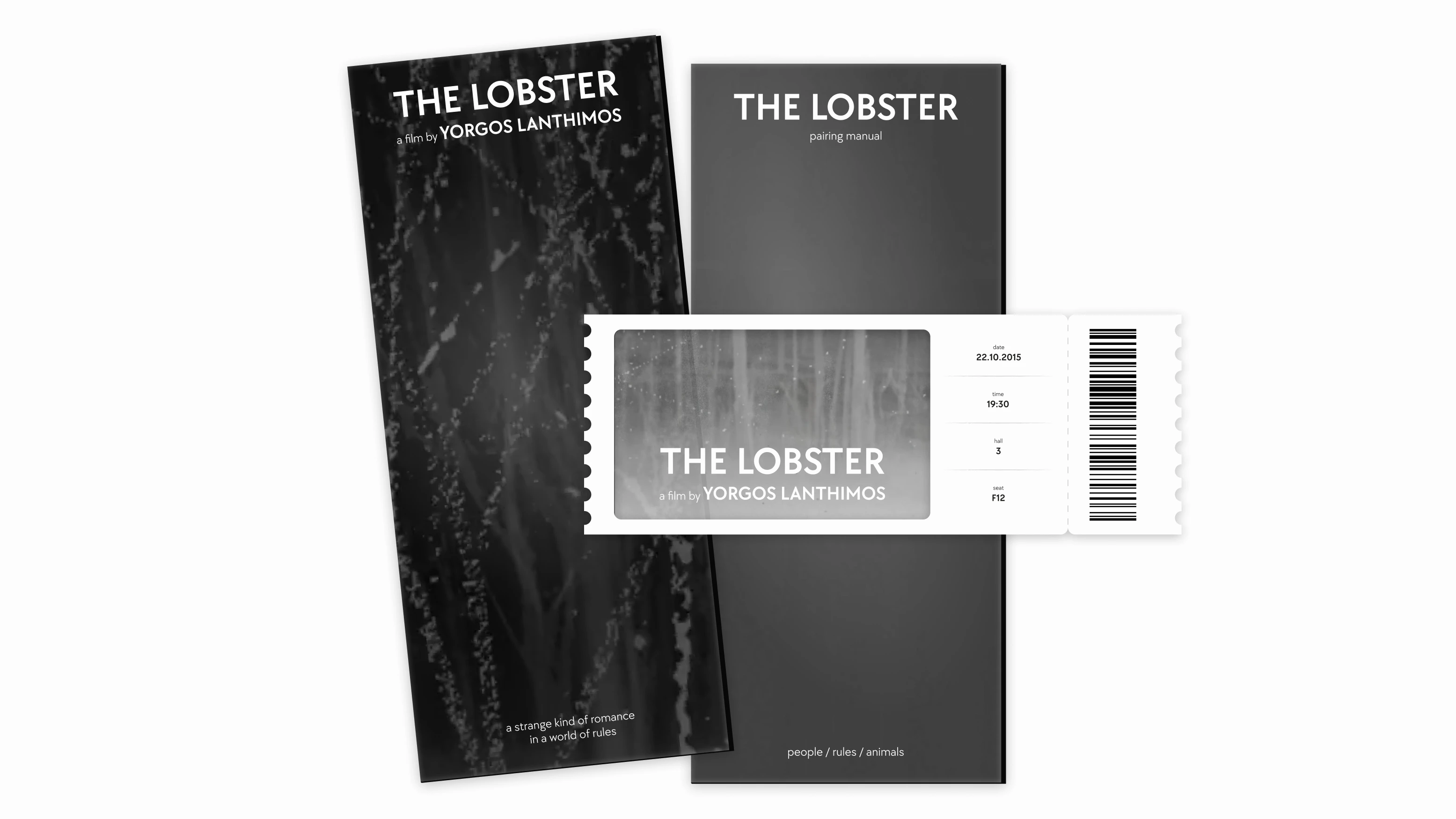 Титры для фильма Йоргоса Лантимоса «Лобстер» — Изображение №8 — Графика, Анимация на Dprofile