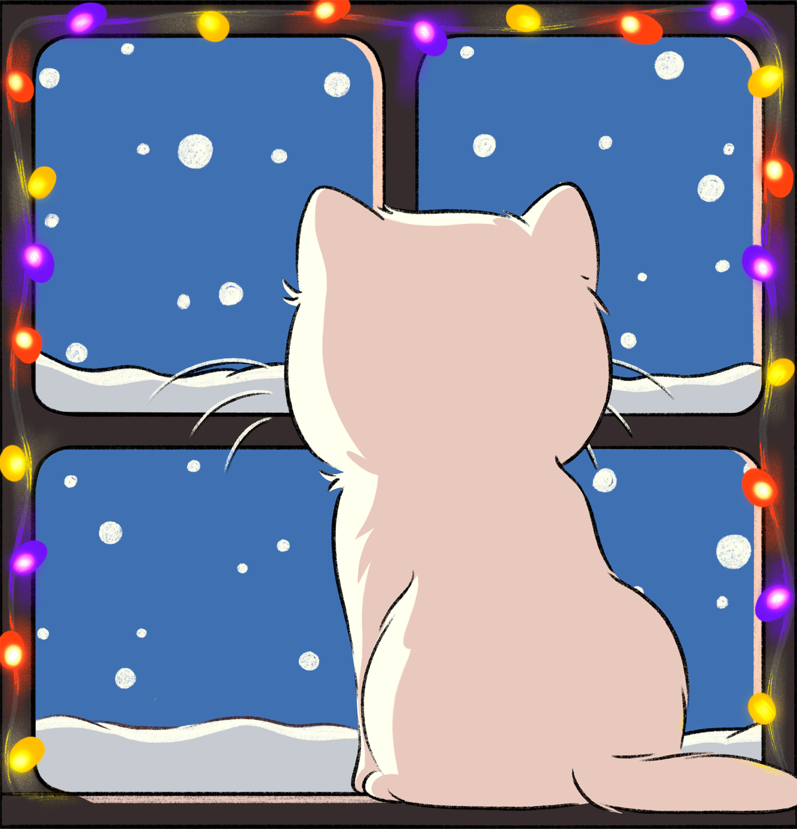 Стикеры "Сметанкин Новый год" — Изображение №5 — Брендинг, Иллюстрация на Dprofile