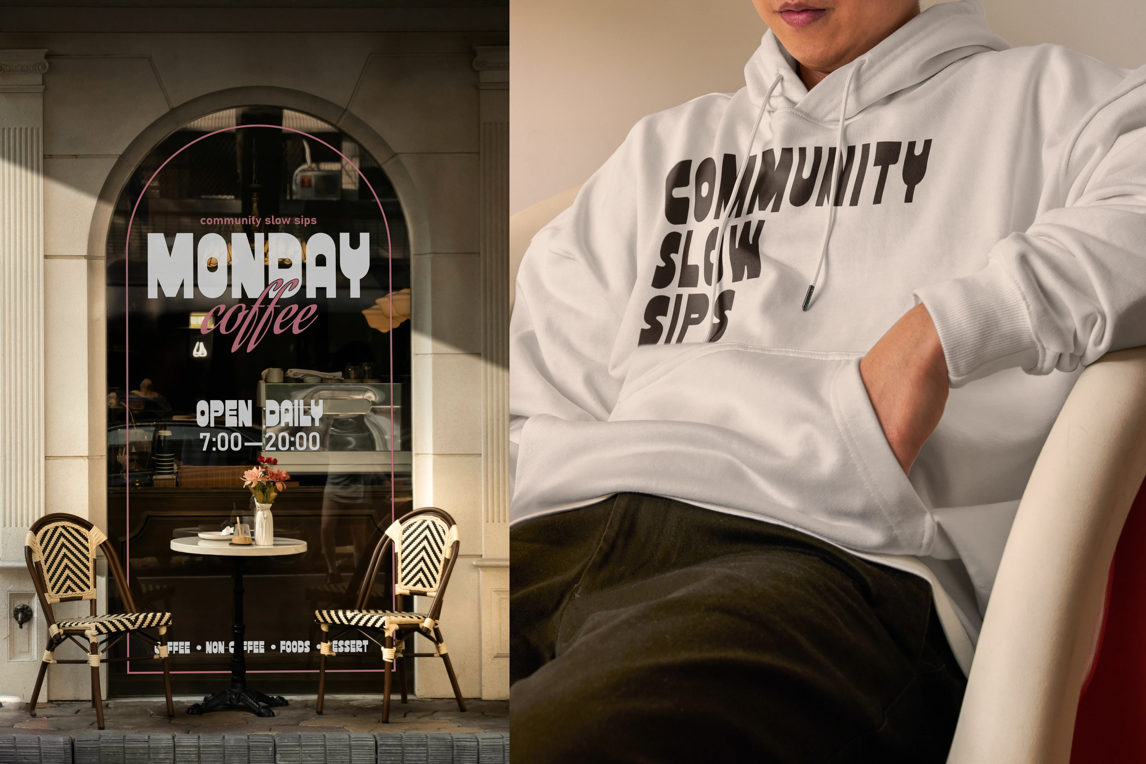 Monday coffee | Brand Identity & Logo Design — Изображение №3 — Брендинг на Dprofile